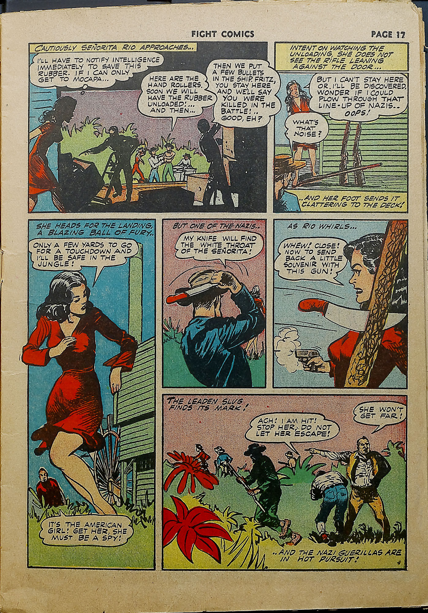 Read online Fight Comics comic -  Issue #25 - 19