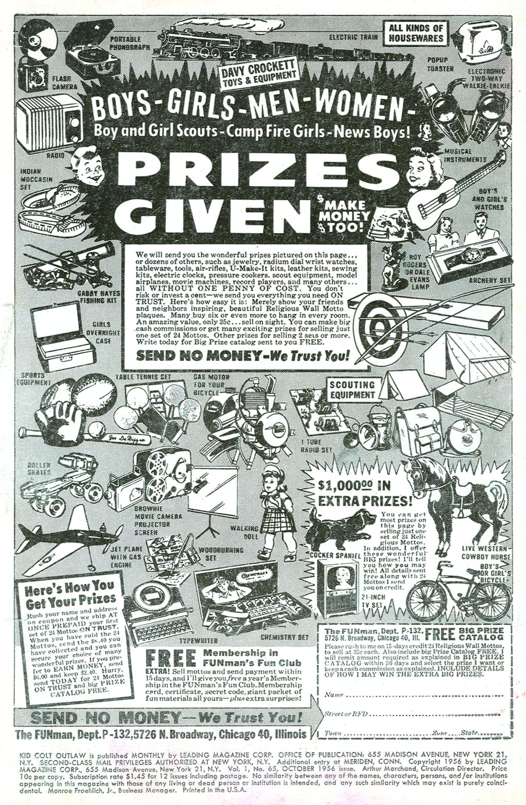 Read online Kid Colt Outlaw comic -  Issue #65 - 2