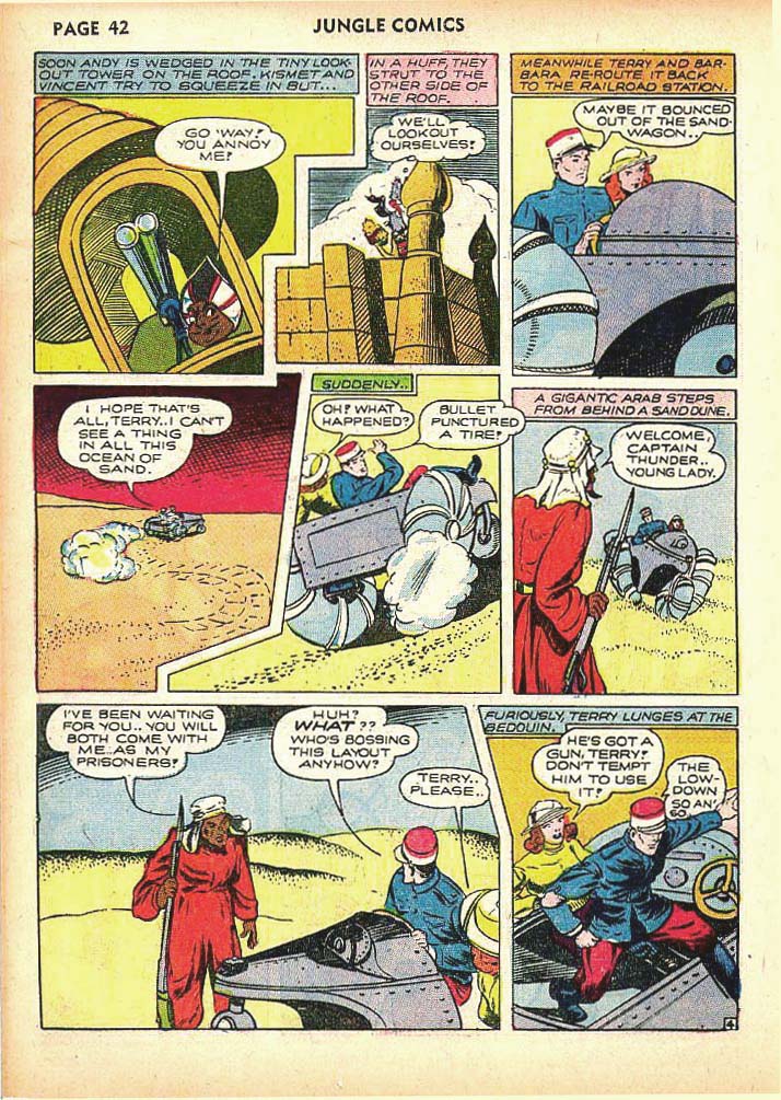 Read online Jungle Comics comic -  Issue #25 - 44