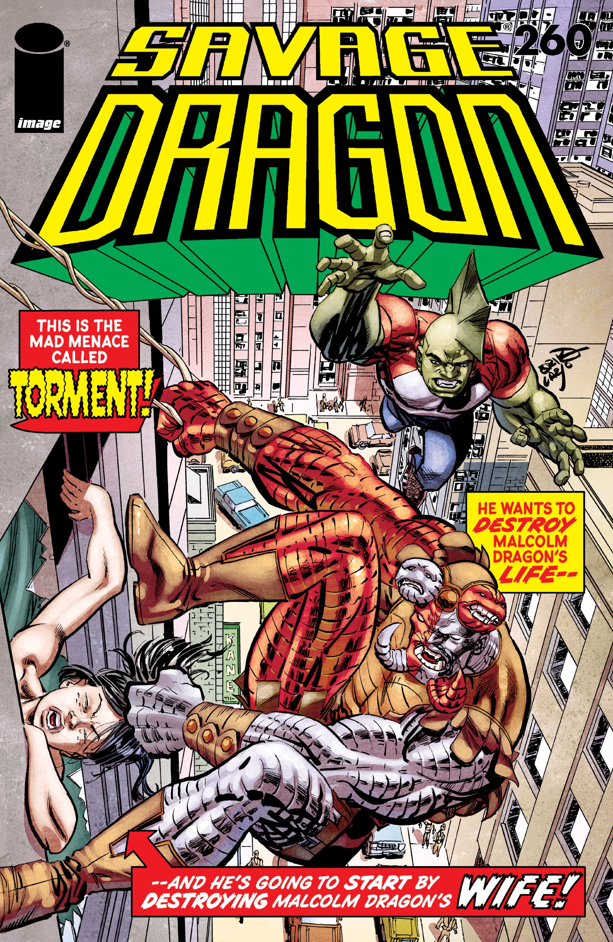 Read online The Savage Dragon (1993) comic -  Issue #260 - 1