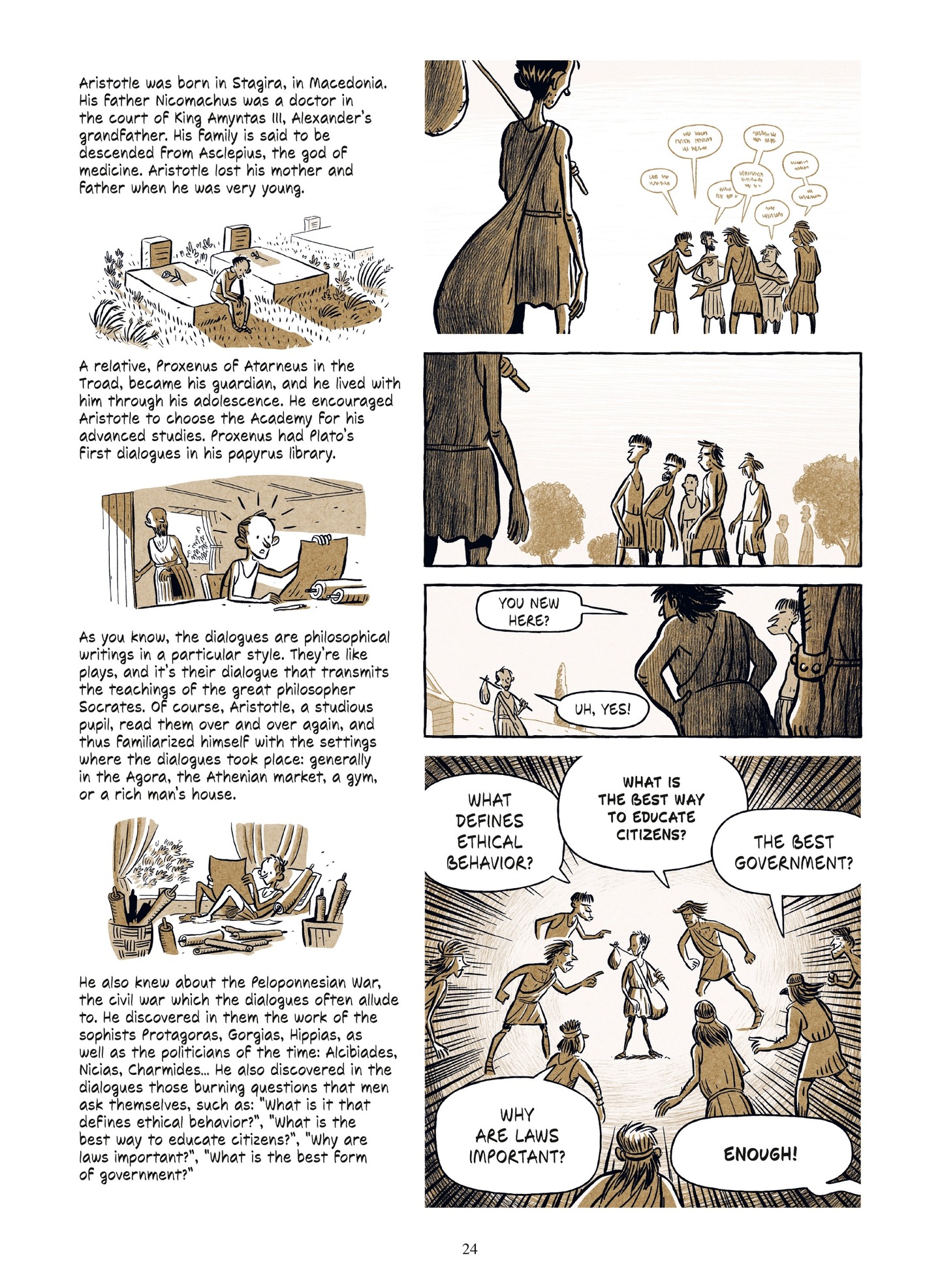 Read online Aristotle comic -  Issue # TPB 1 - 20