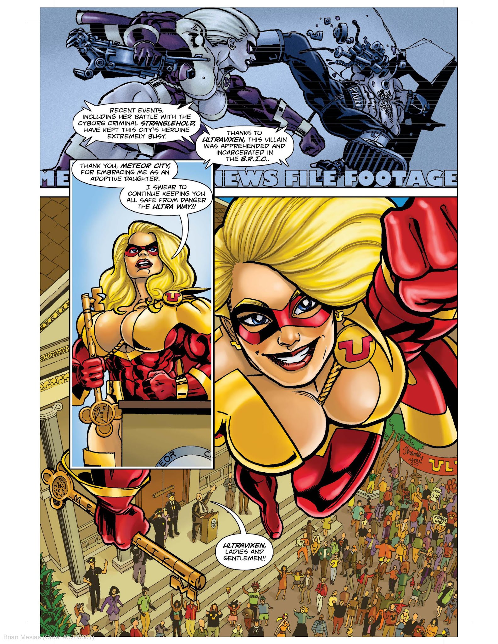 Read online Ultravixen comic -  Issue #1 - 4