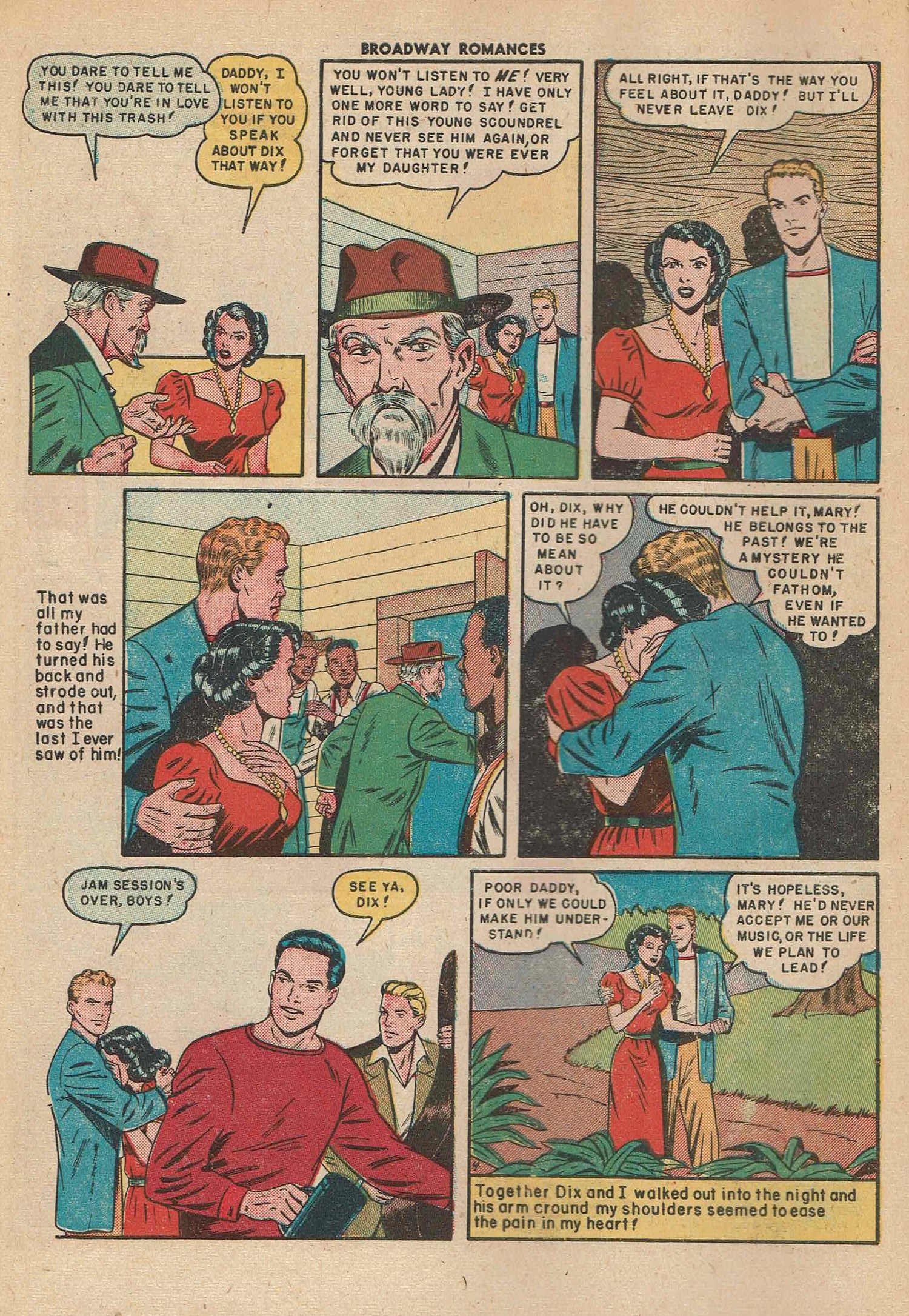 Read online Broadway Romances comic -  Issue #3 - 6