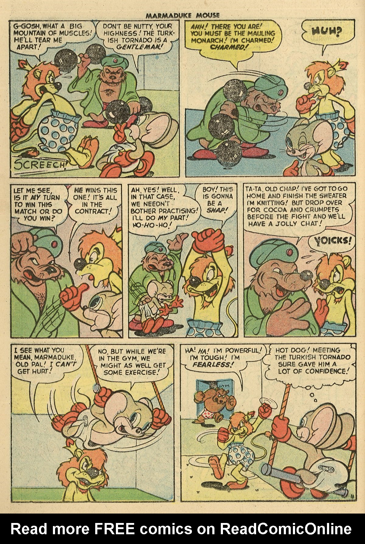 Read online Marmaduke Mouse comic -  Issue #56 - 22