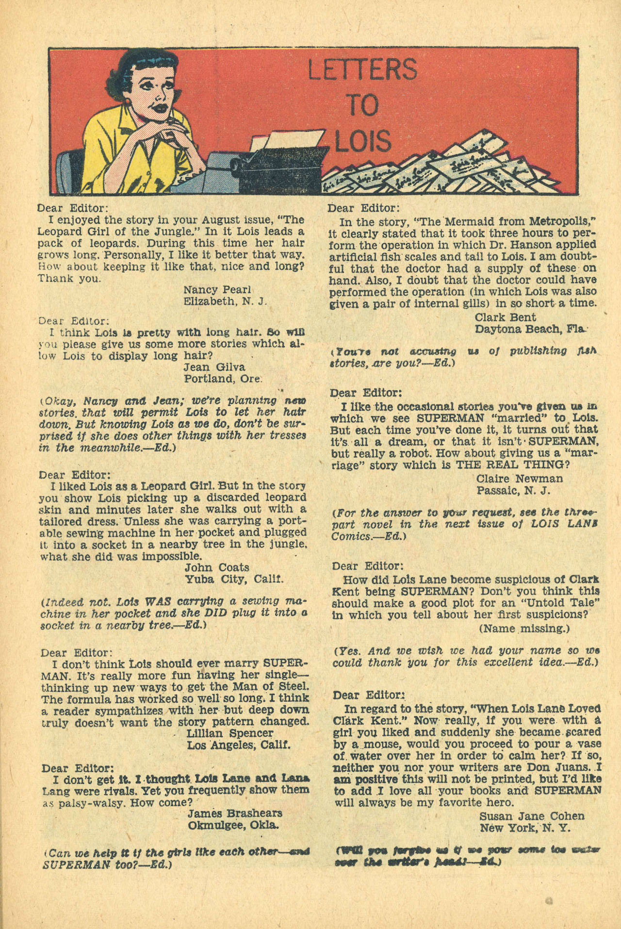 Read online Superman's Girl Friend, Lois Lane comic -  Issue #14 - 22