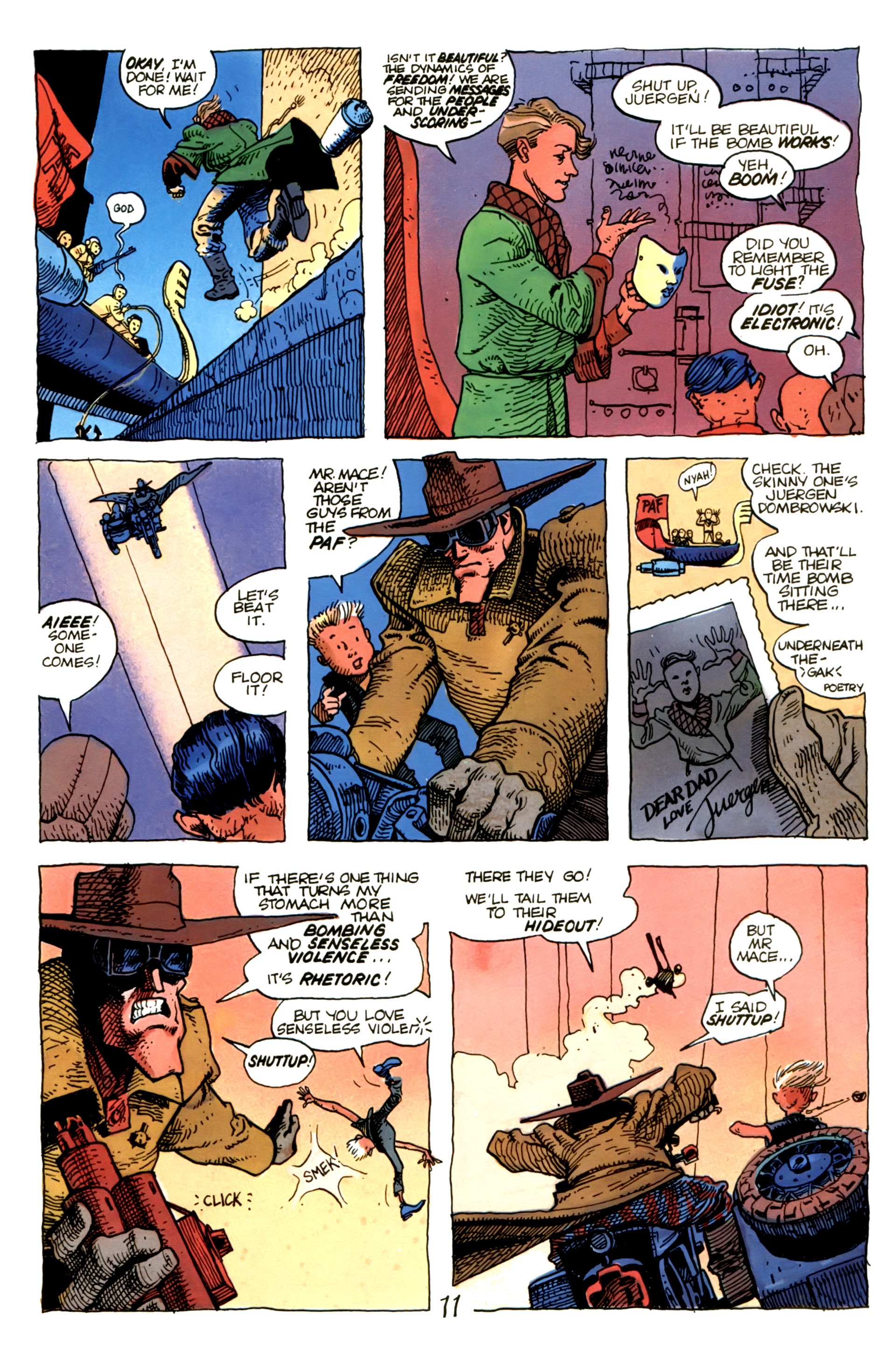 Read online Kelvin Mace comic -  Issue #2 - 14