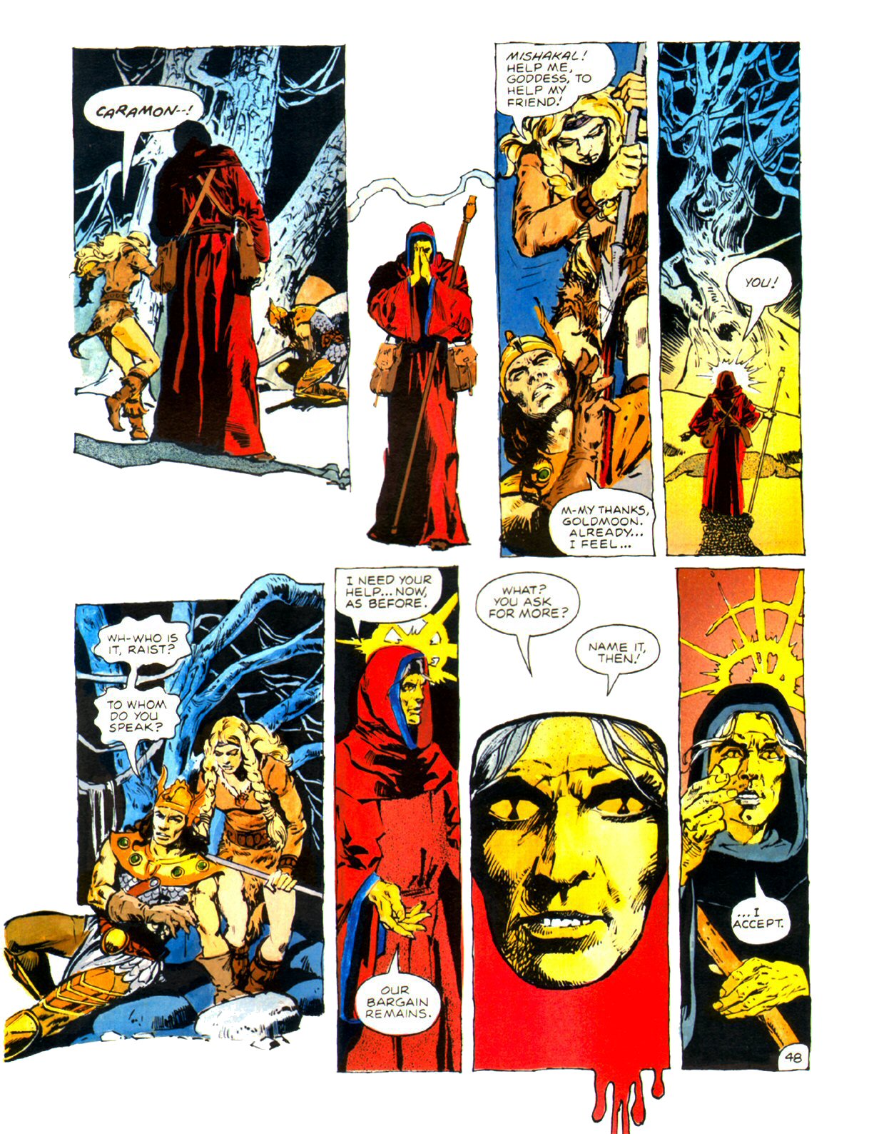 Read online Dragonlance Saga comic -  Issue #3 - 51