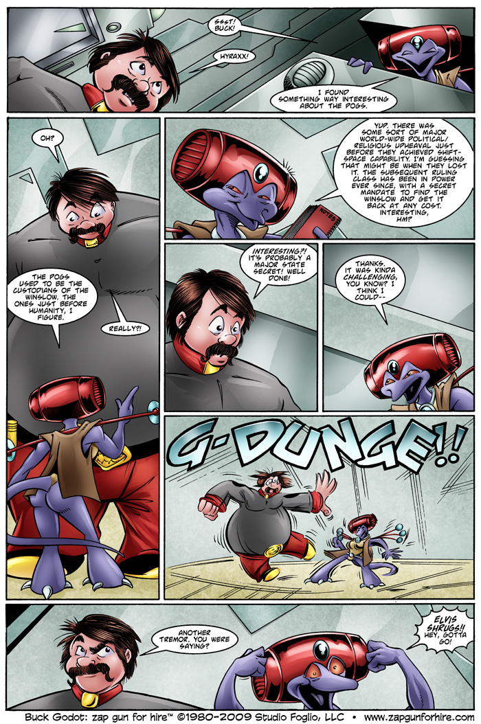 Read online Buck Godot - Zap Gun For Hire comic -  Issue #7 - 23