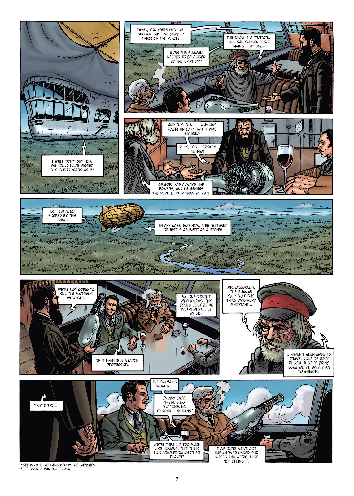 War of the World War One Vol. 3: The Monsters from Mars issue Full - Page 7
