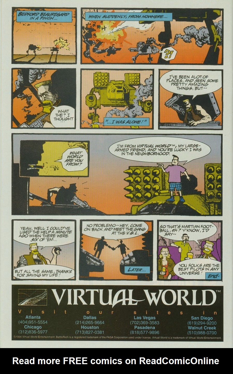 Read online Battletech: Fallout comic -  Issue #3 - 29