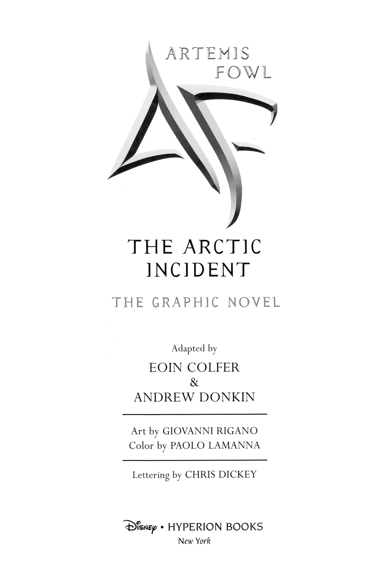 Read online Artemis Fowl: The Arctic Incident comic -  Issue # TPB - 3