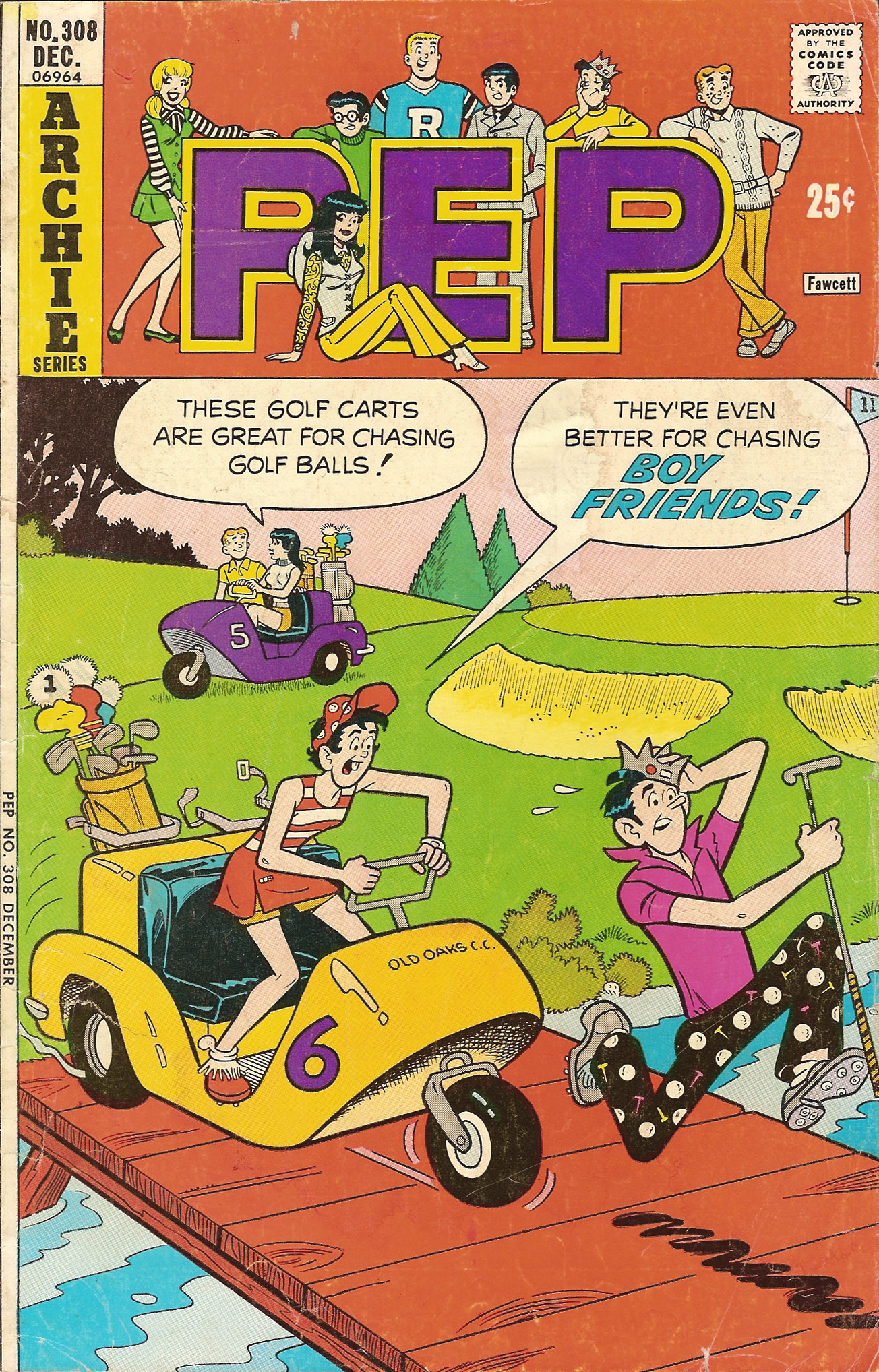 Read online Pep Comics comic -  Issue #308 - 1