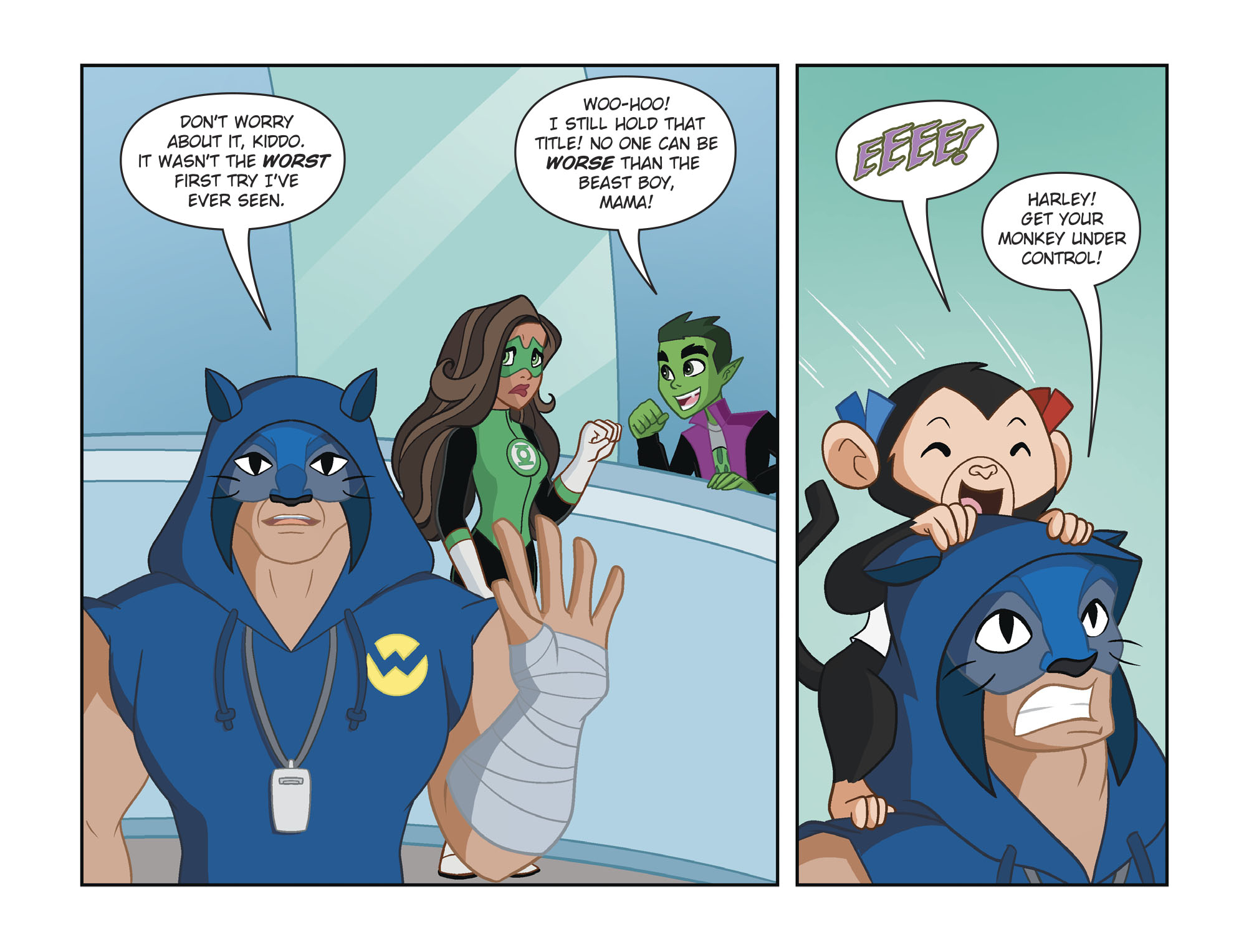 Read online DC Super Hero Girls: Spaced Out comic -  Issue #1 - 8