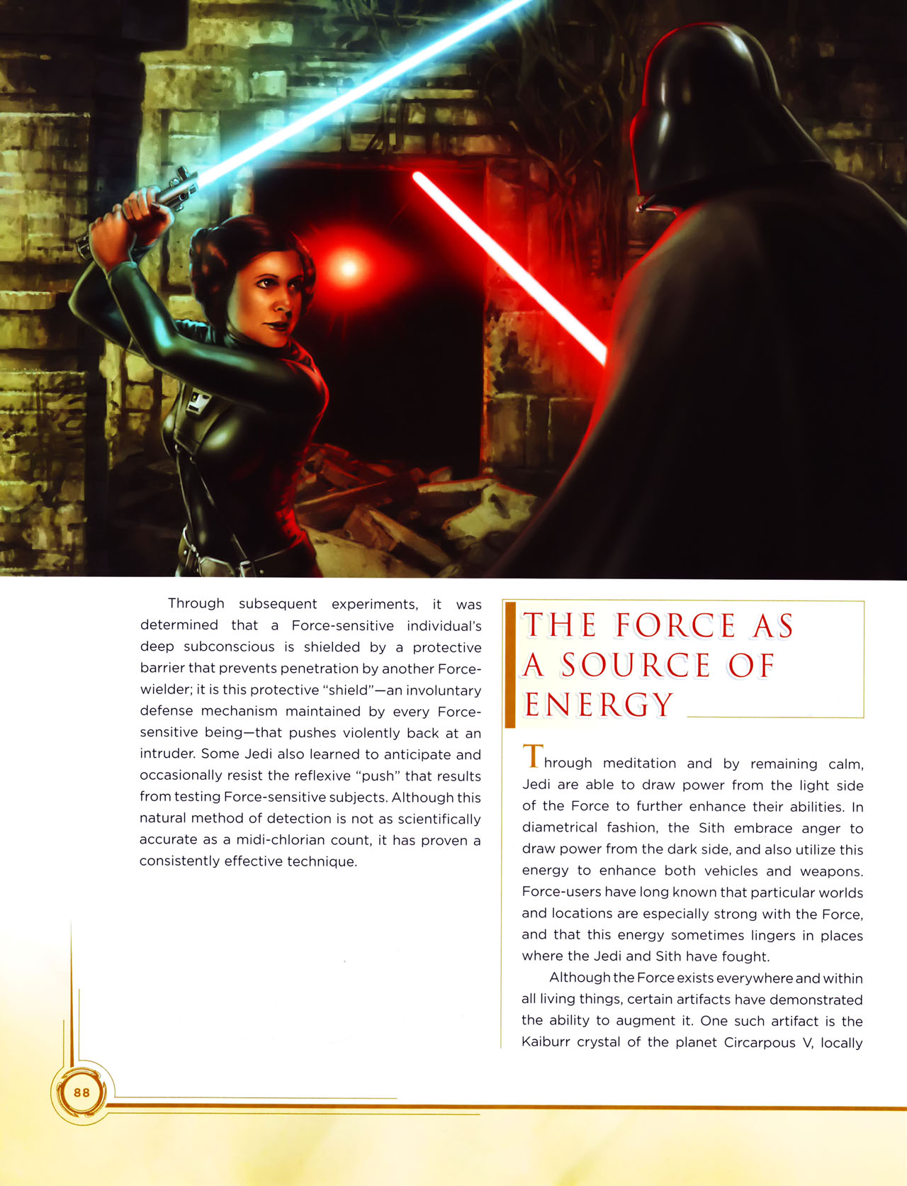 Read online Star Wars: Jedi vs. Sith - The Essential Guide To The Force comic -  Issue # TPB (Part 2) - 11