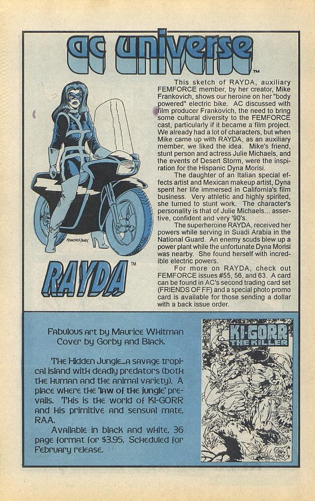 Read online Femforce comic -  Issue #80 - 10