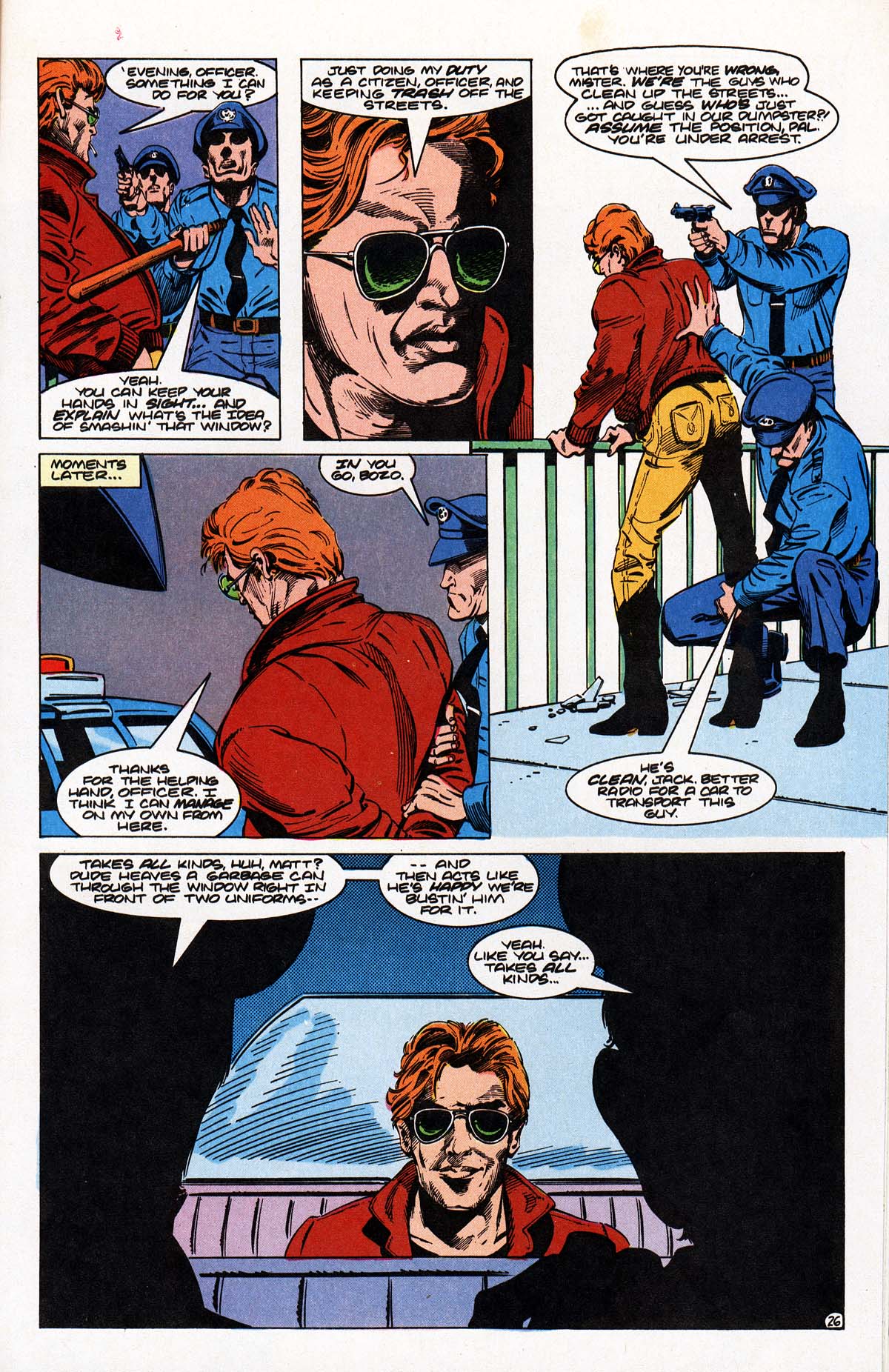 Read online Vigilante (1983) comic -  Issue # _Annual 1 - 28