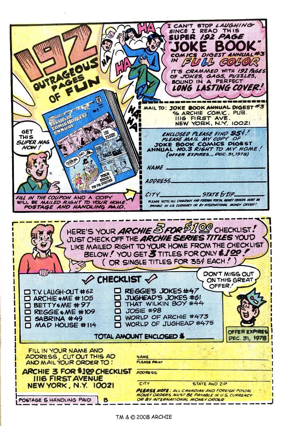 Read online Jughead (1965) comic -  Issue #280 - 11