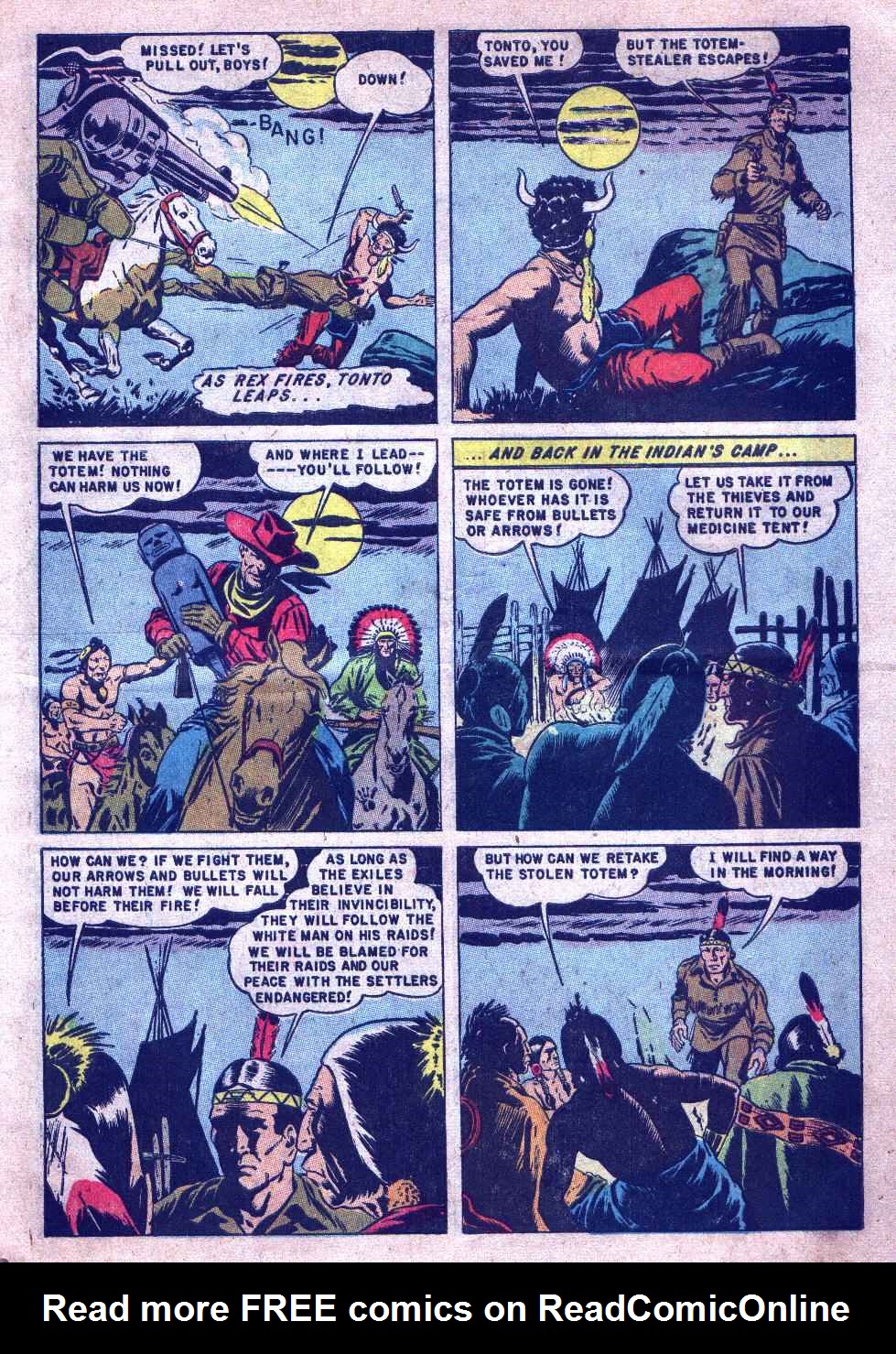 Read online Lone Ranger's Companion Tonto comic -  Issue #3 - 7