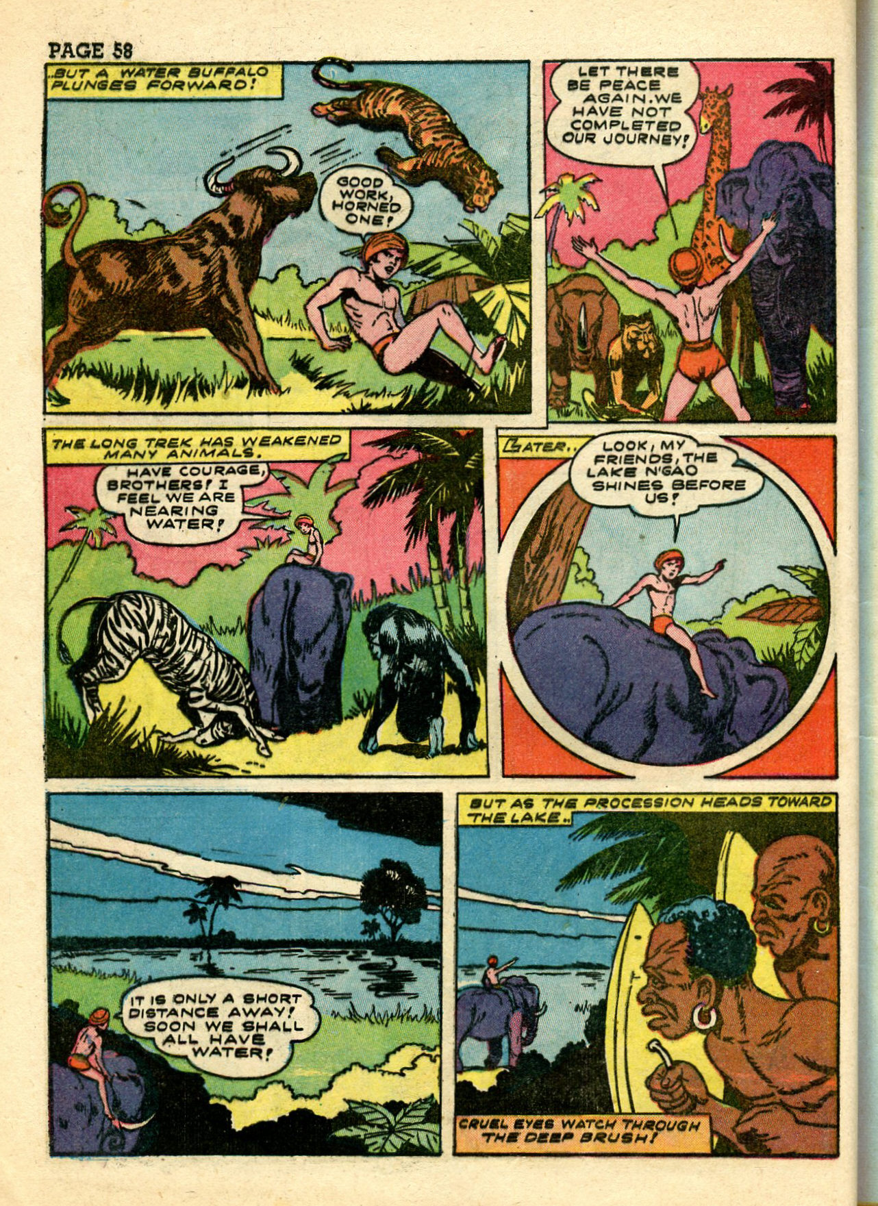 Read online Wambi Jungle Boy comic -  Issue #3 - 60