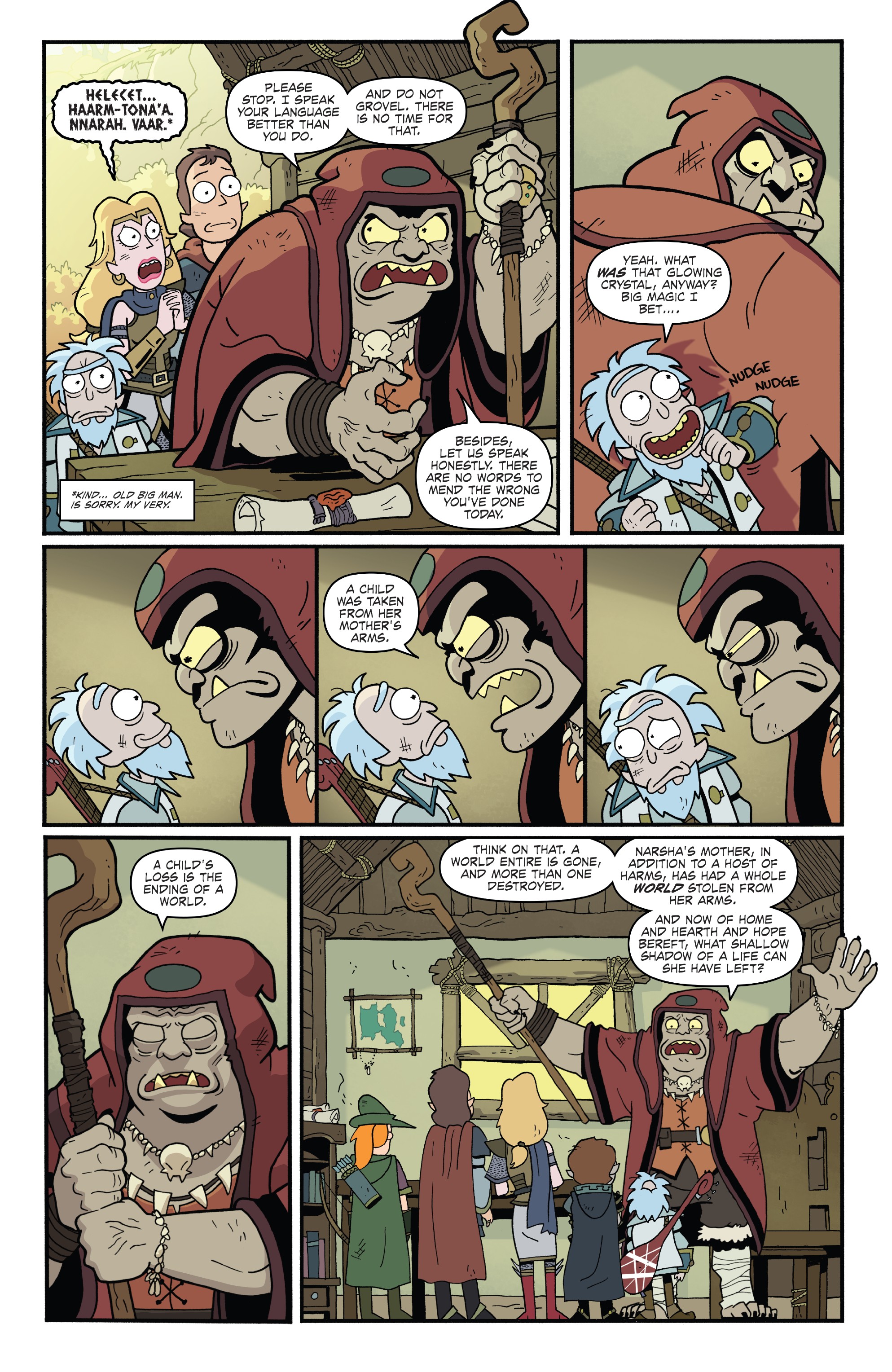 Read online Rick and Morty vs Dungeons & Dragons comic -  Issue #4 - 5