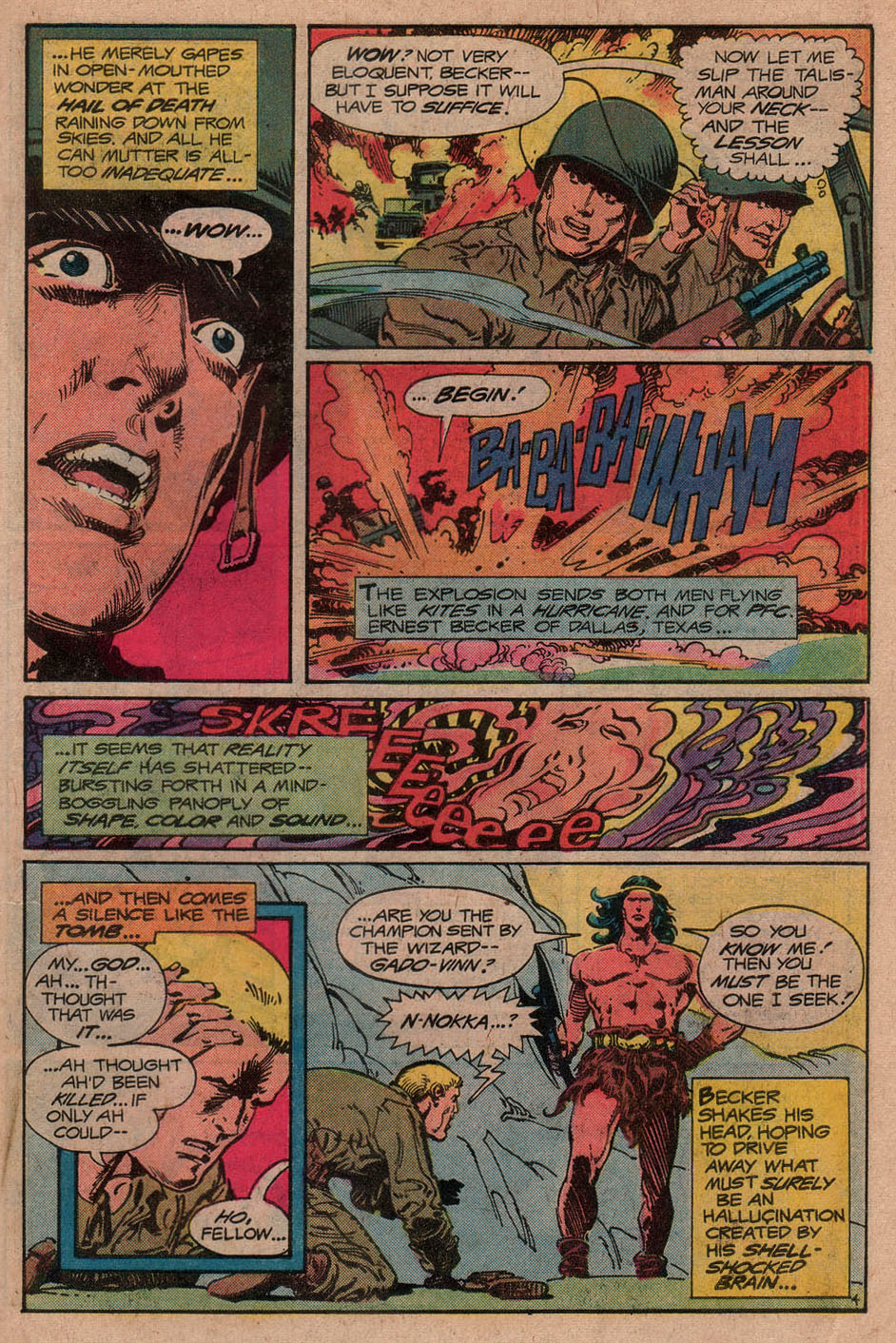 Read online Weird War Tales (1971) comic -  Issue #95 - 31