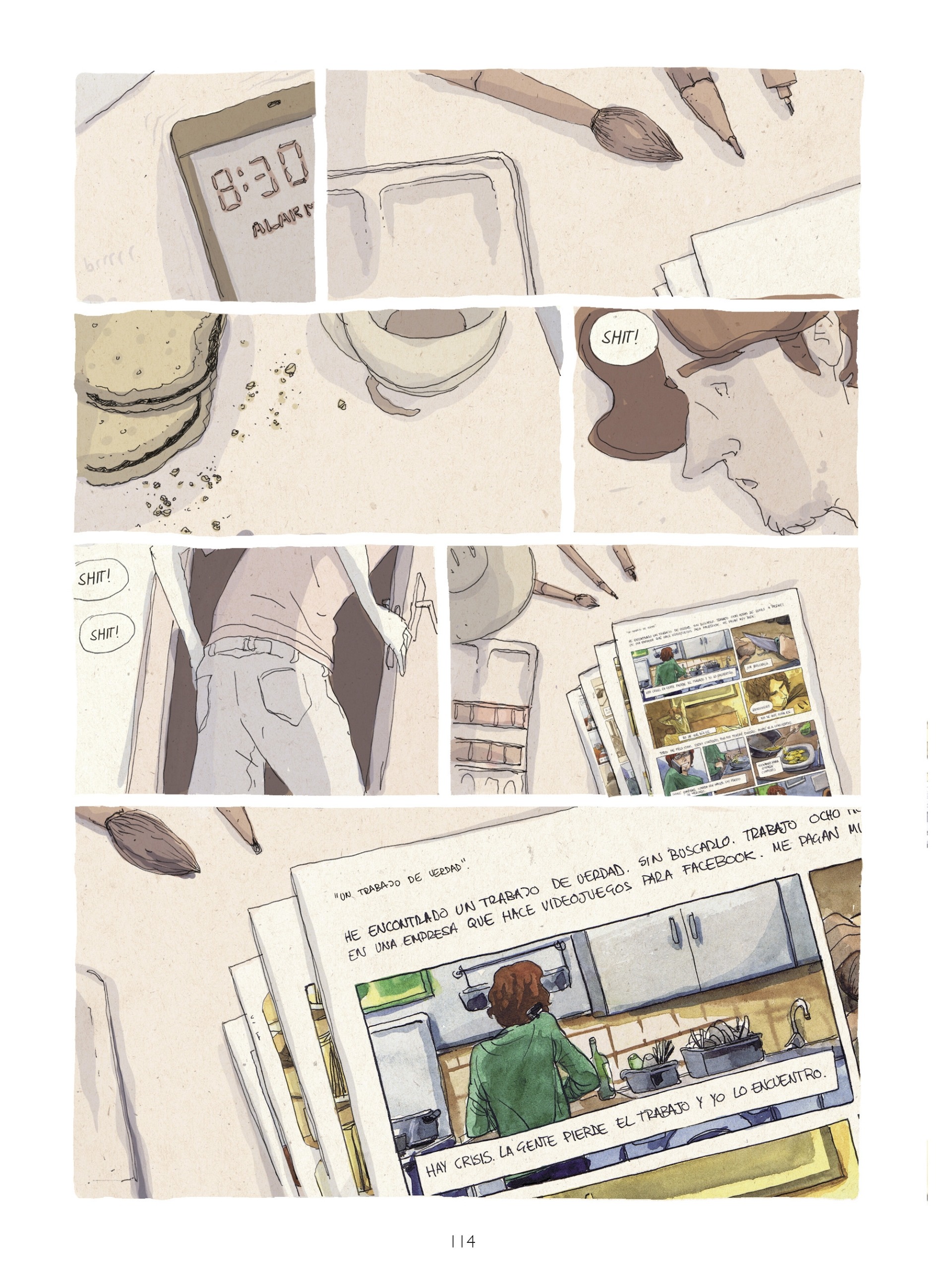 Read online A Real Job comic -  Issue # TPB - 114