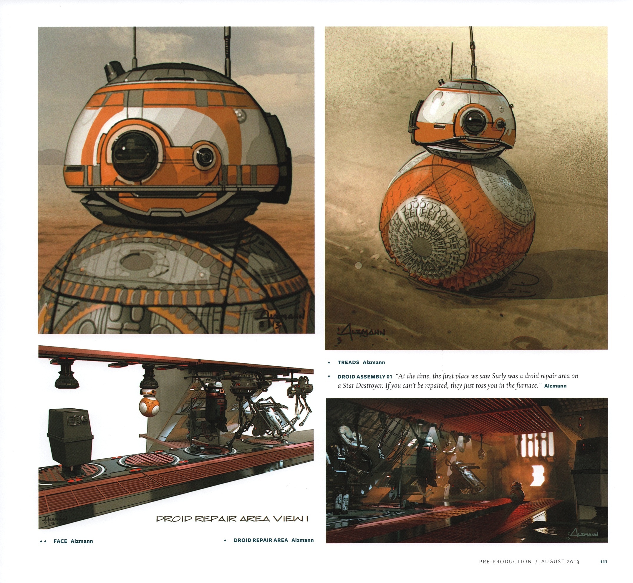 Read online Star Wars: The Art of Star Wars: The Force Awakens comic -  Issue # TPB (Part 2) - 12