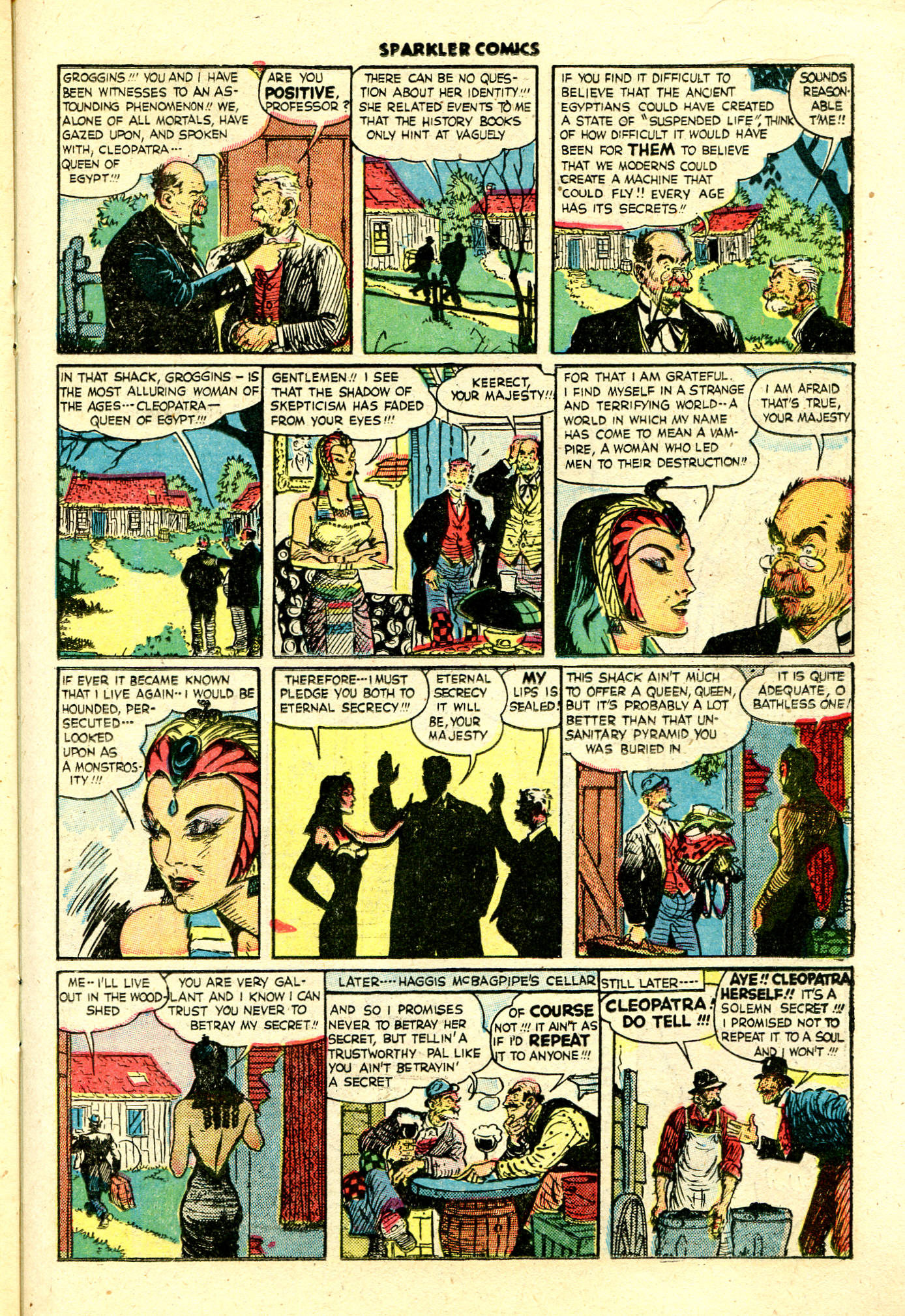 Read online Sparkler Comics comic -  Issue #55 - 31