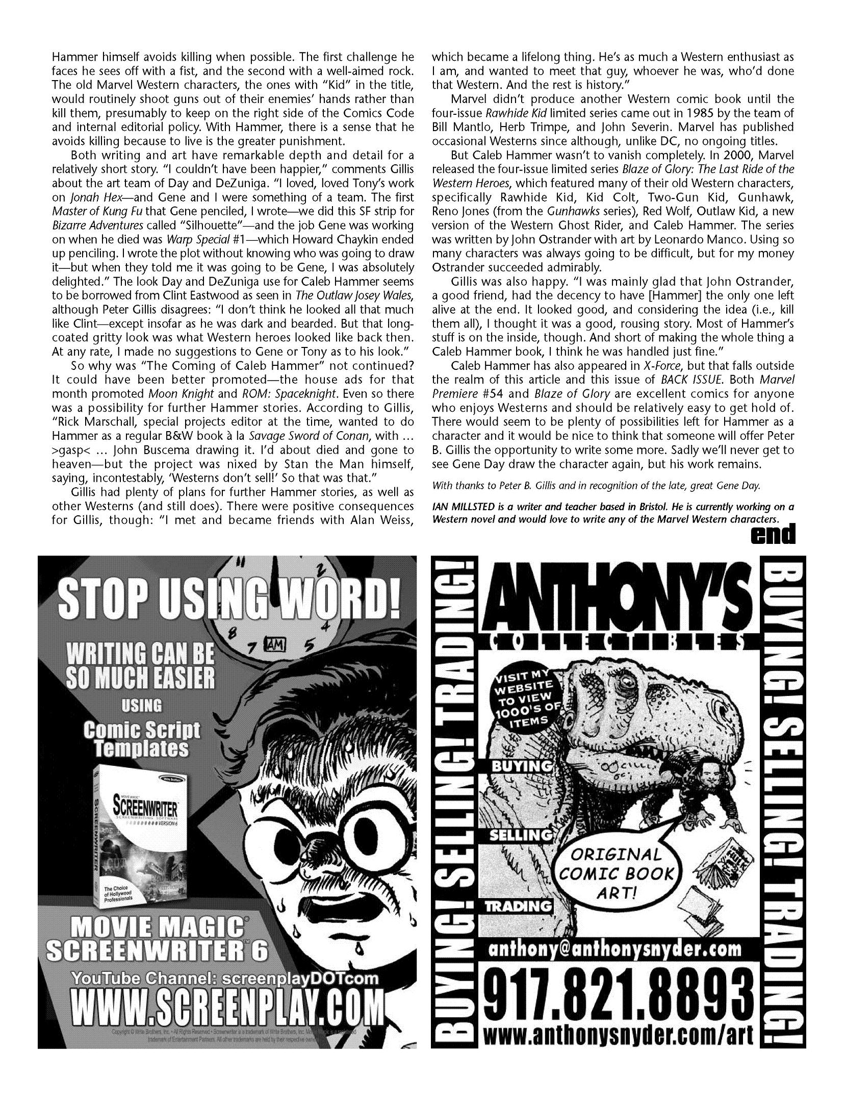 Read online Back Issue comic -  Issue #42 - 71