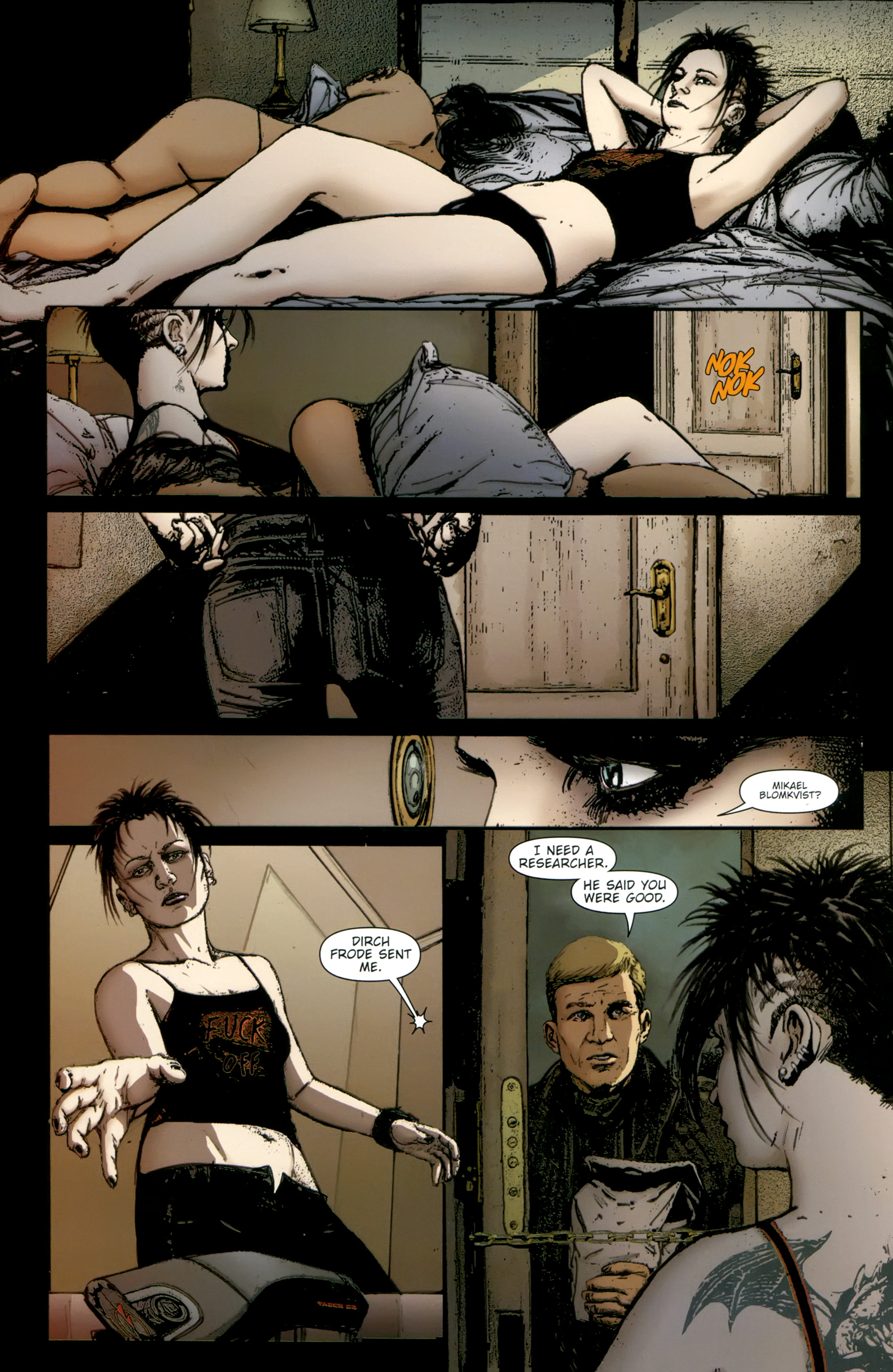 Read online The Girl With the Dragon Tattoo comic -  Issue # TPB 2 - 44