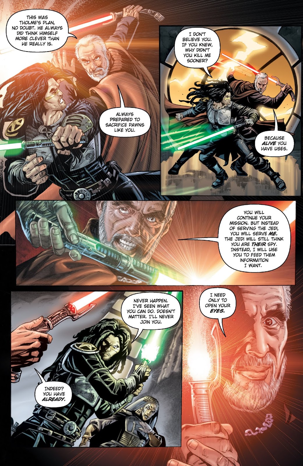Star Wars: Jedi issue Issue Count Dooku - Page 35