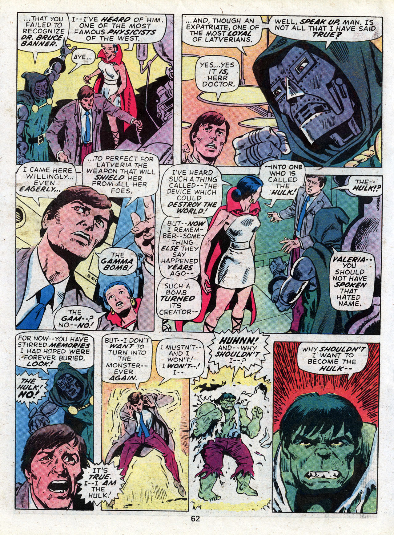 Read online Marvel Treasury Edition comic -  Issue #20 - 64