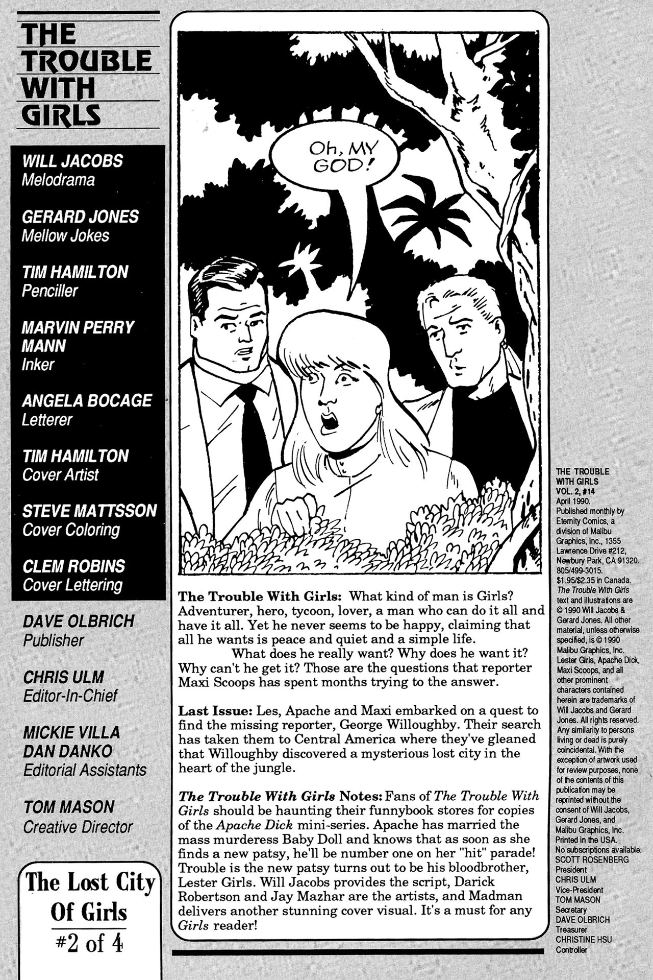 Read online The Trouble With Girls (1989) comic -  Issue #14 - 2