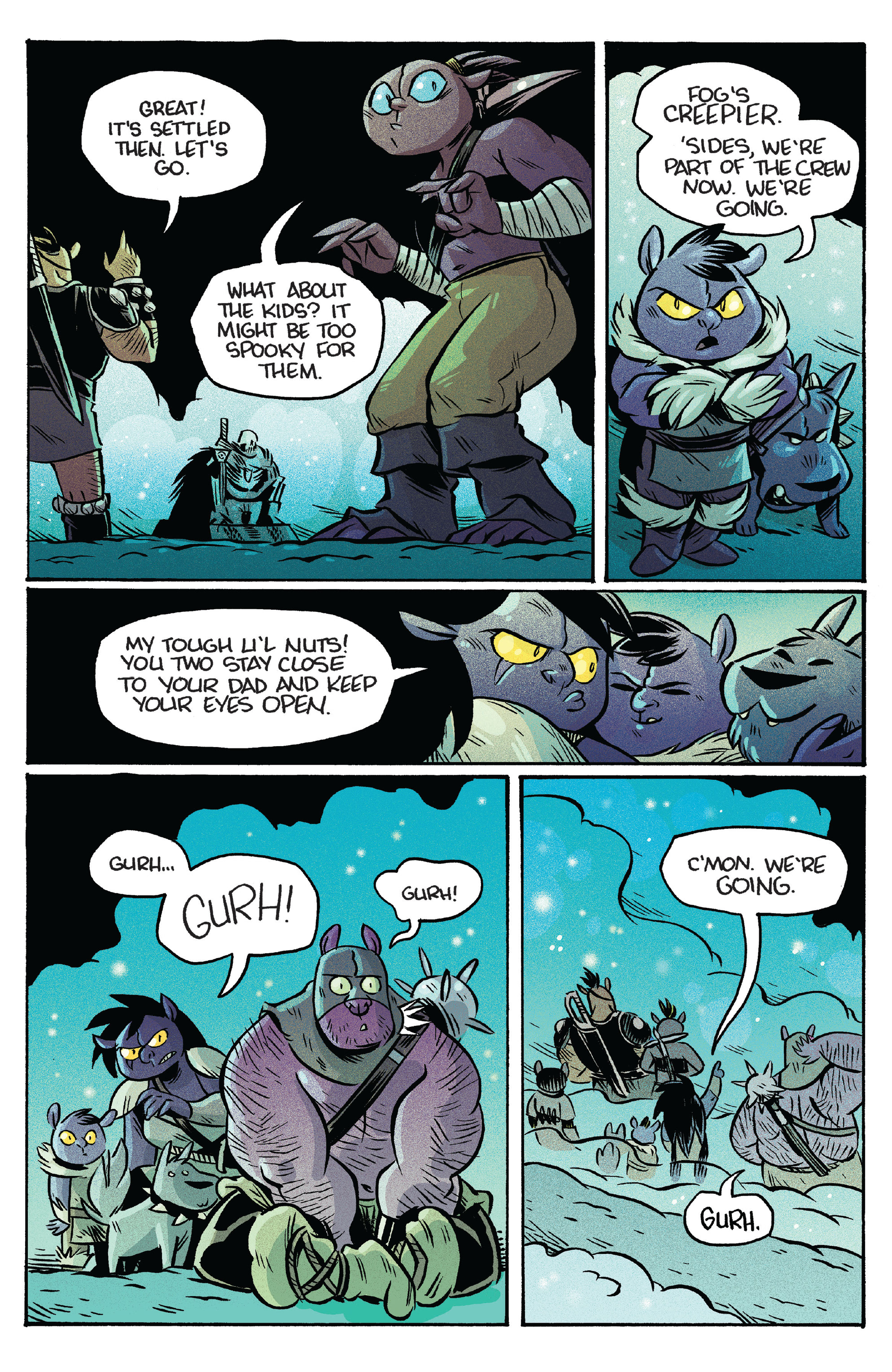 Read online ORCS! comic -  Issue #6 - 6