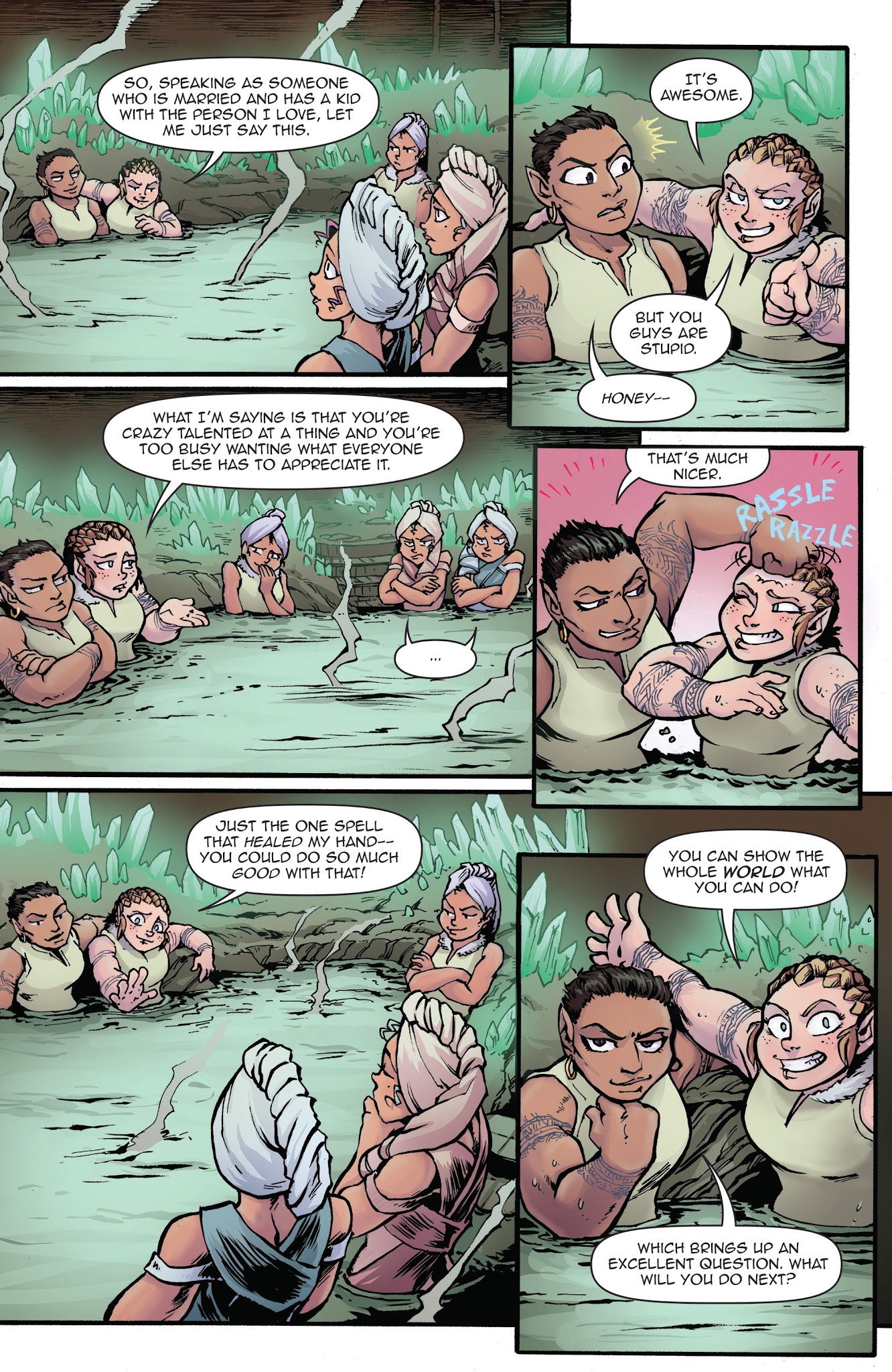 Read online Princeless: Make Yourself (2017) comic -  Issue #3 - 19