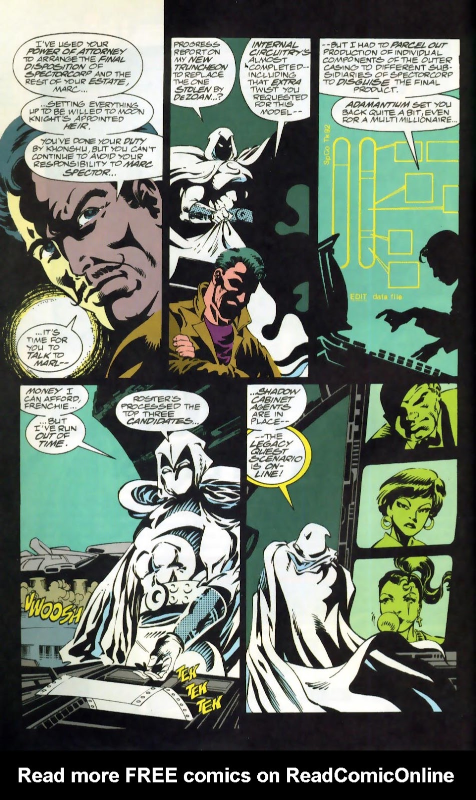 Marc Spector: Moon Knight issue 47 - Page 7