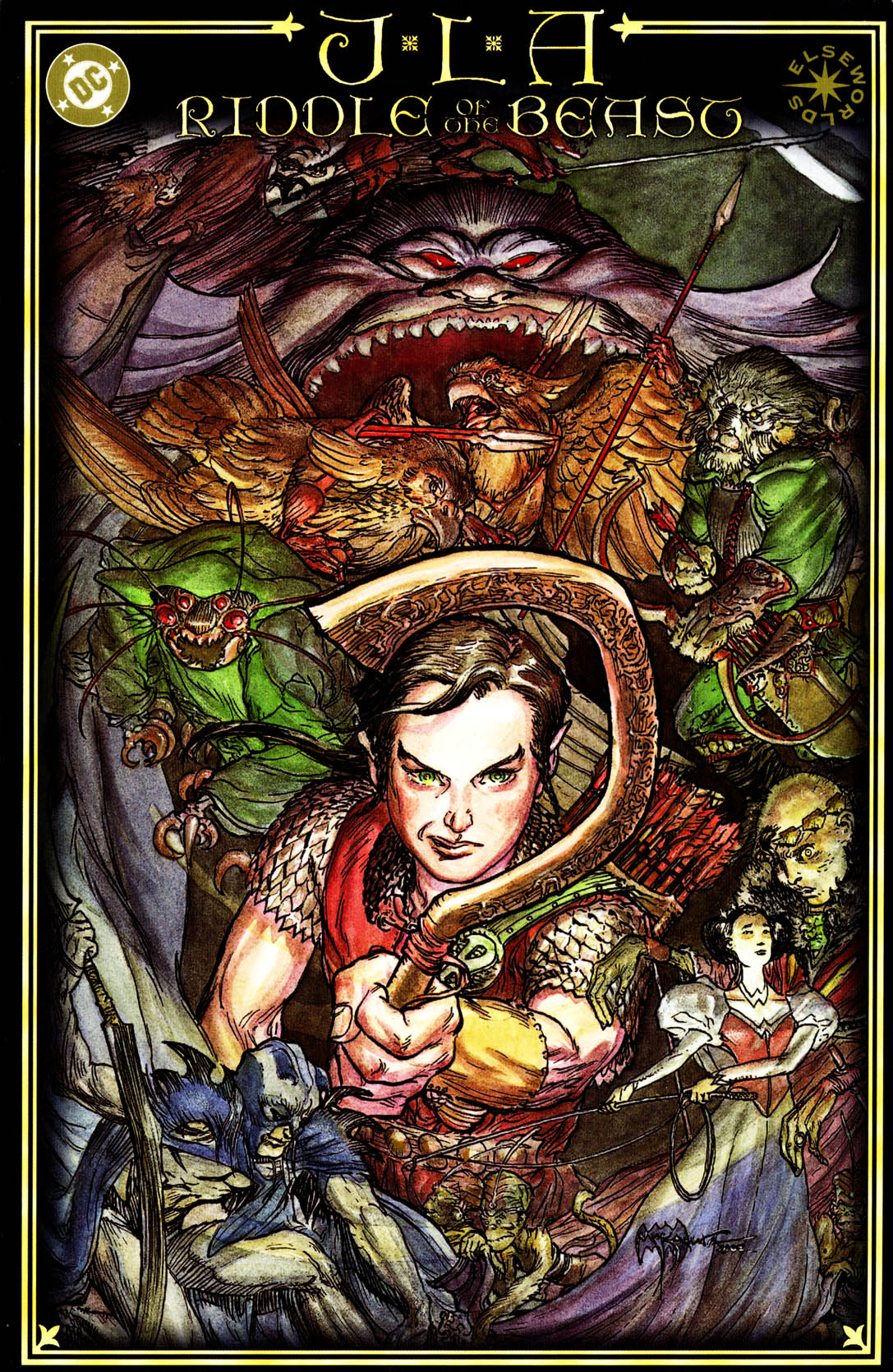 Read online JLA: Riddle of the Beast comic -  Issue # Full - 1