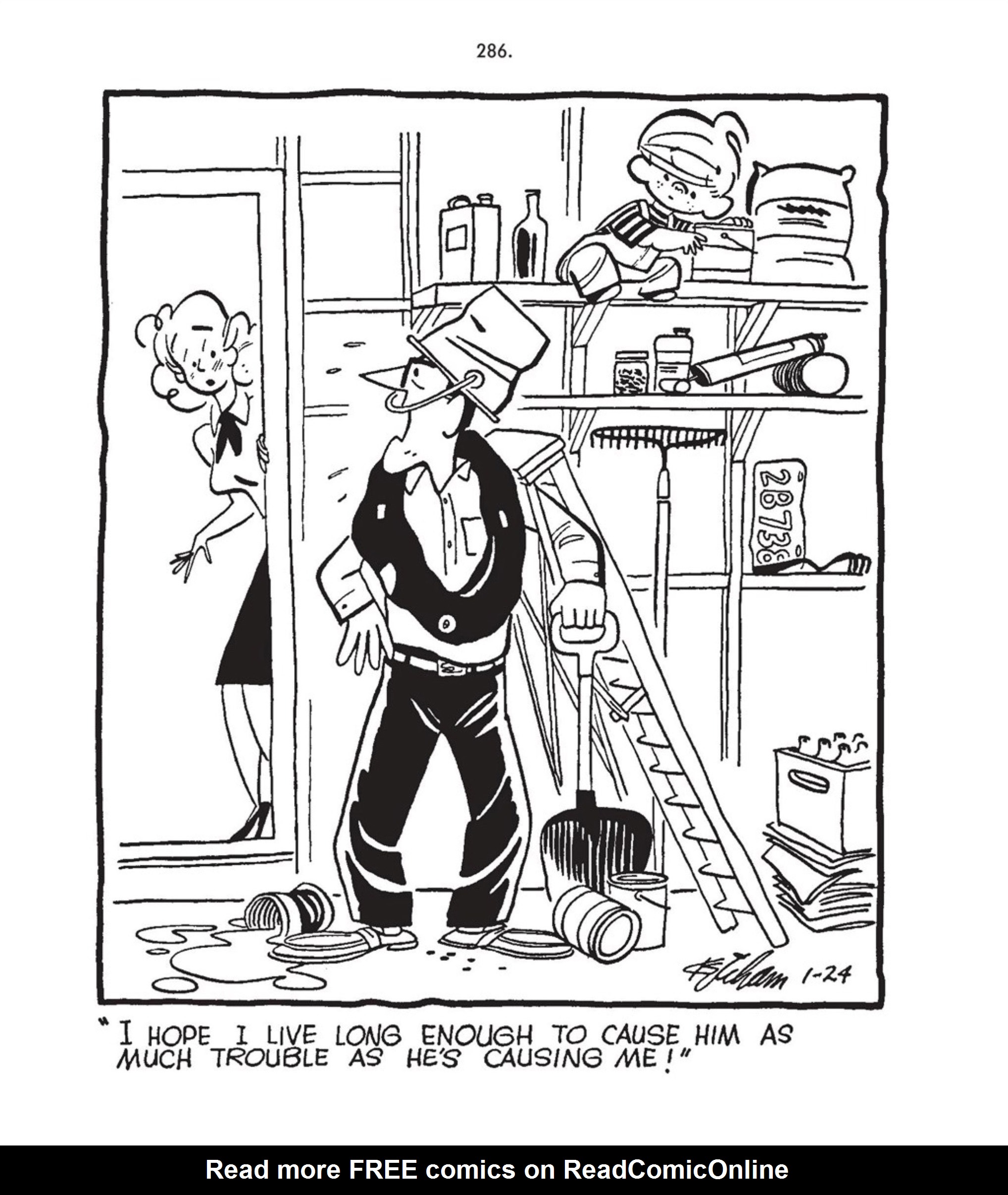 Read online Hank Ketcham's Complete Dennis the Menace comic -  Issue # TPB 1 (Part 4) - 12