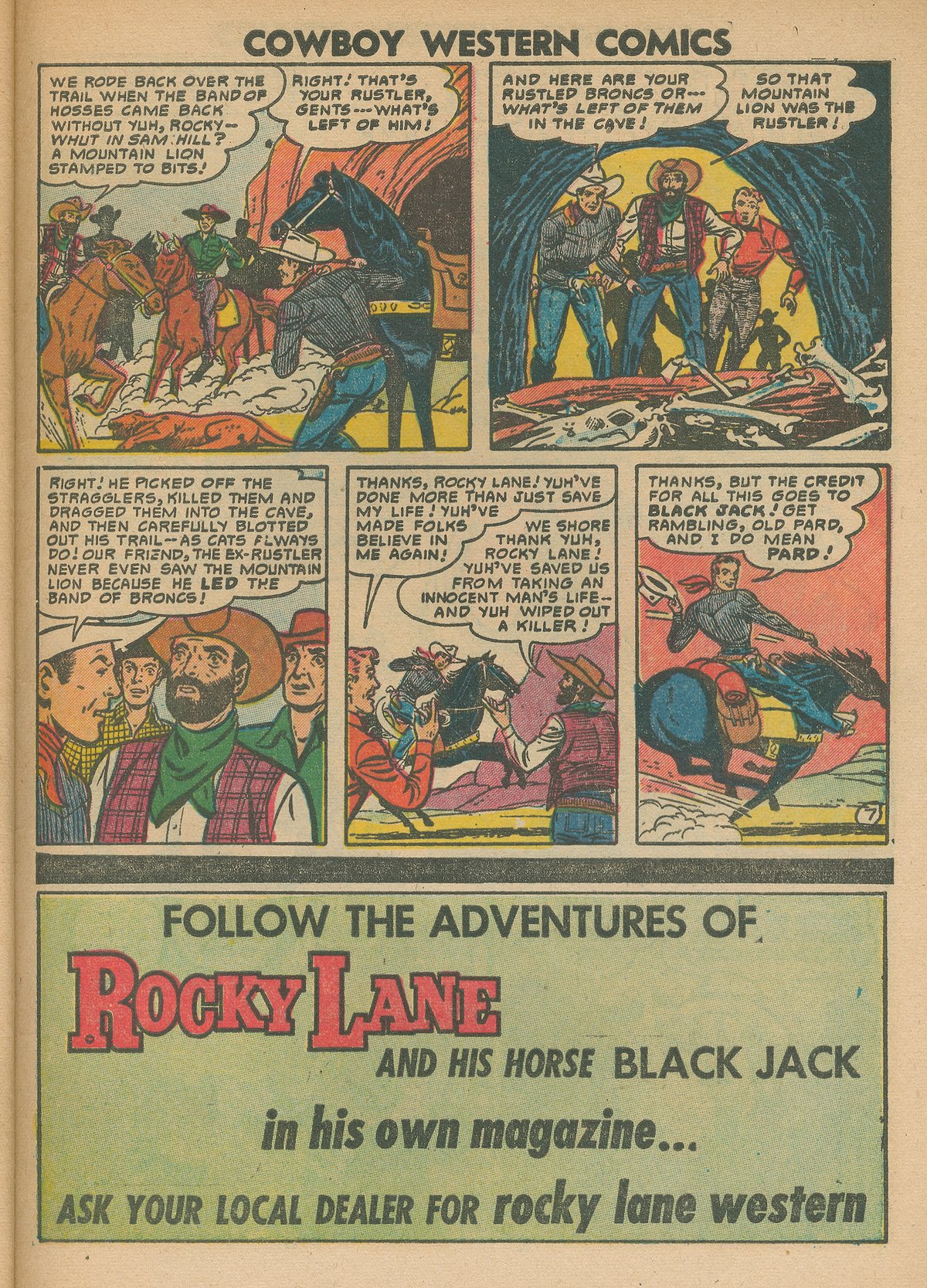 Read online Cowboy Western Comics (1954) comic -  Issue #48 - 29