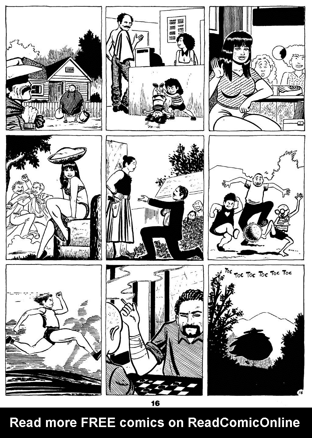 Read online Love and Rockets (1982) comic -  Issue #18 - 18