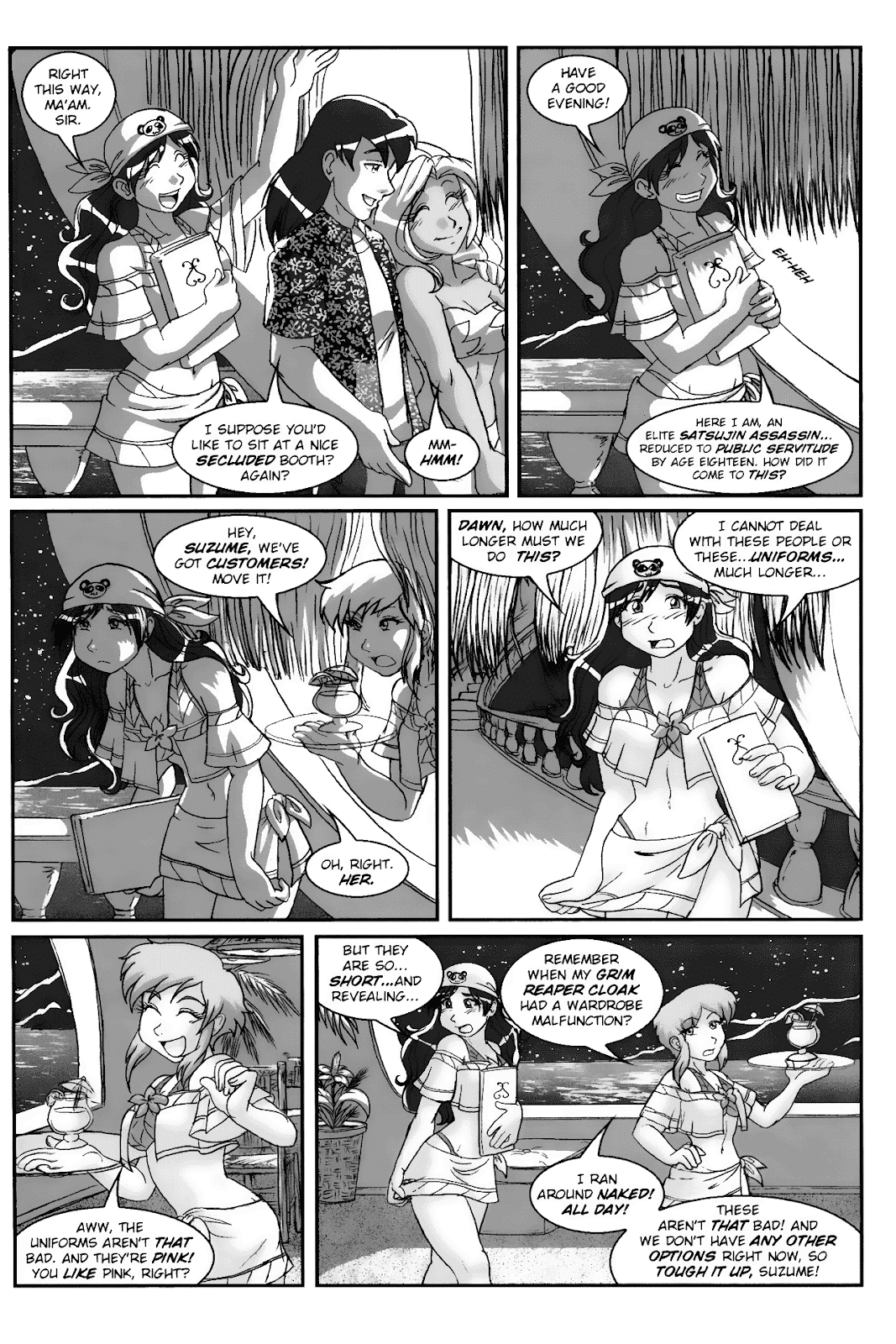 Gold Digger/Ninja High School: Maidens of Twilight issue 1 - Page 10