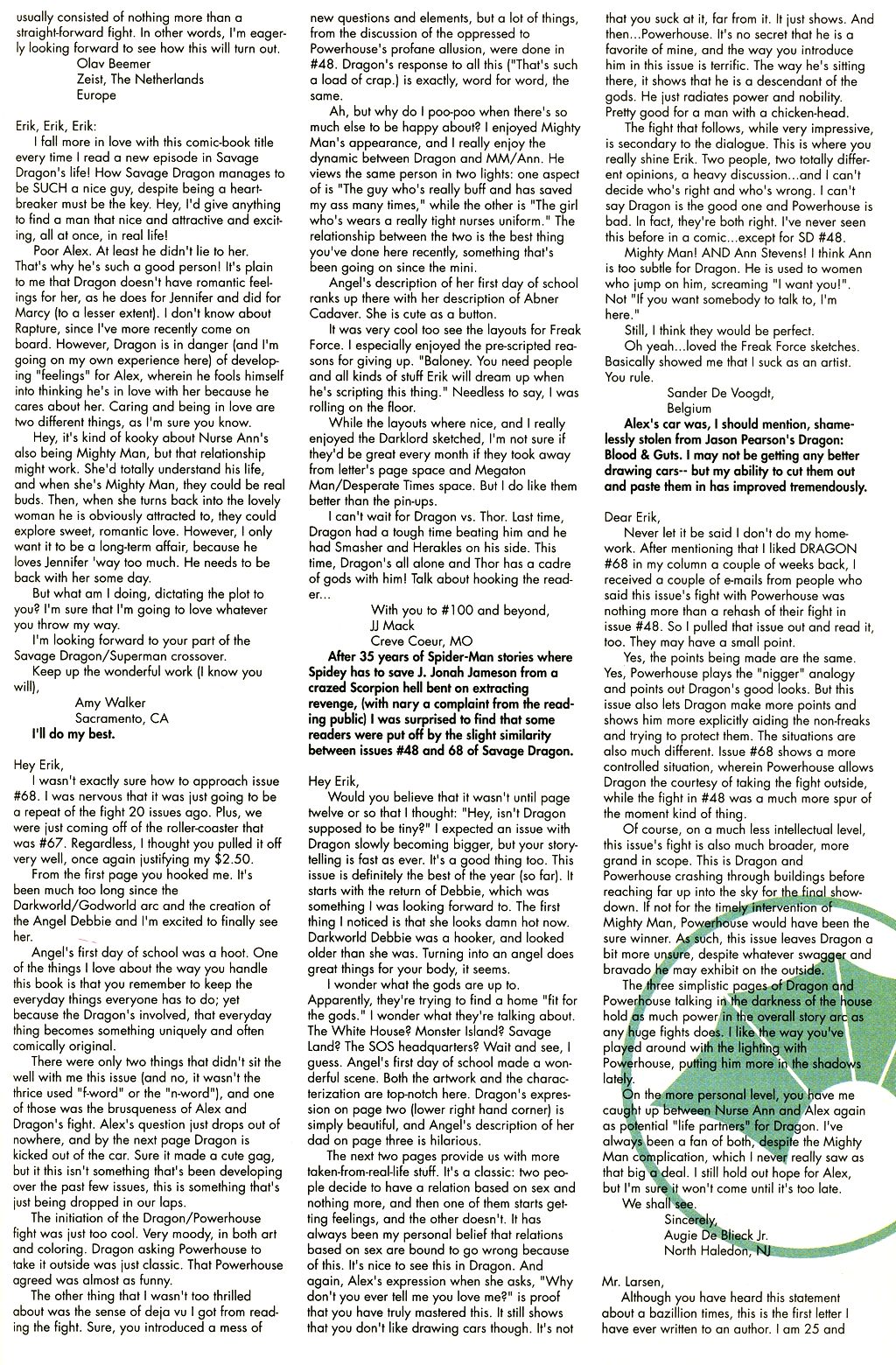 The Savage Dragon (1993) Issue #70 #73 - English 29