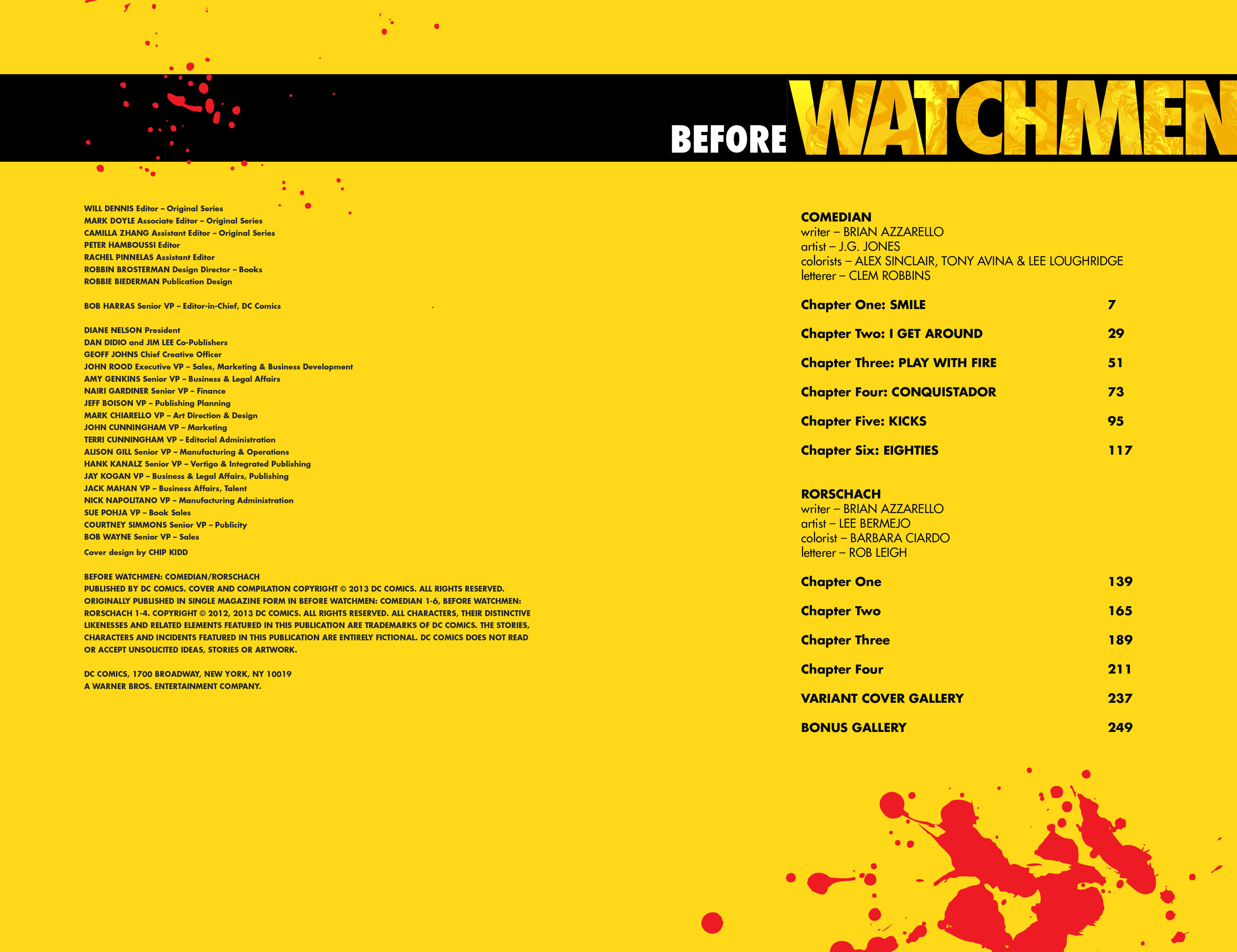 Read online Before Watchmen: Comedian/Rorschach comic -  Issue # Full - 5