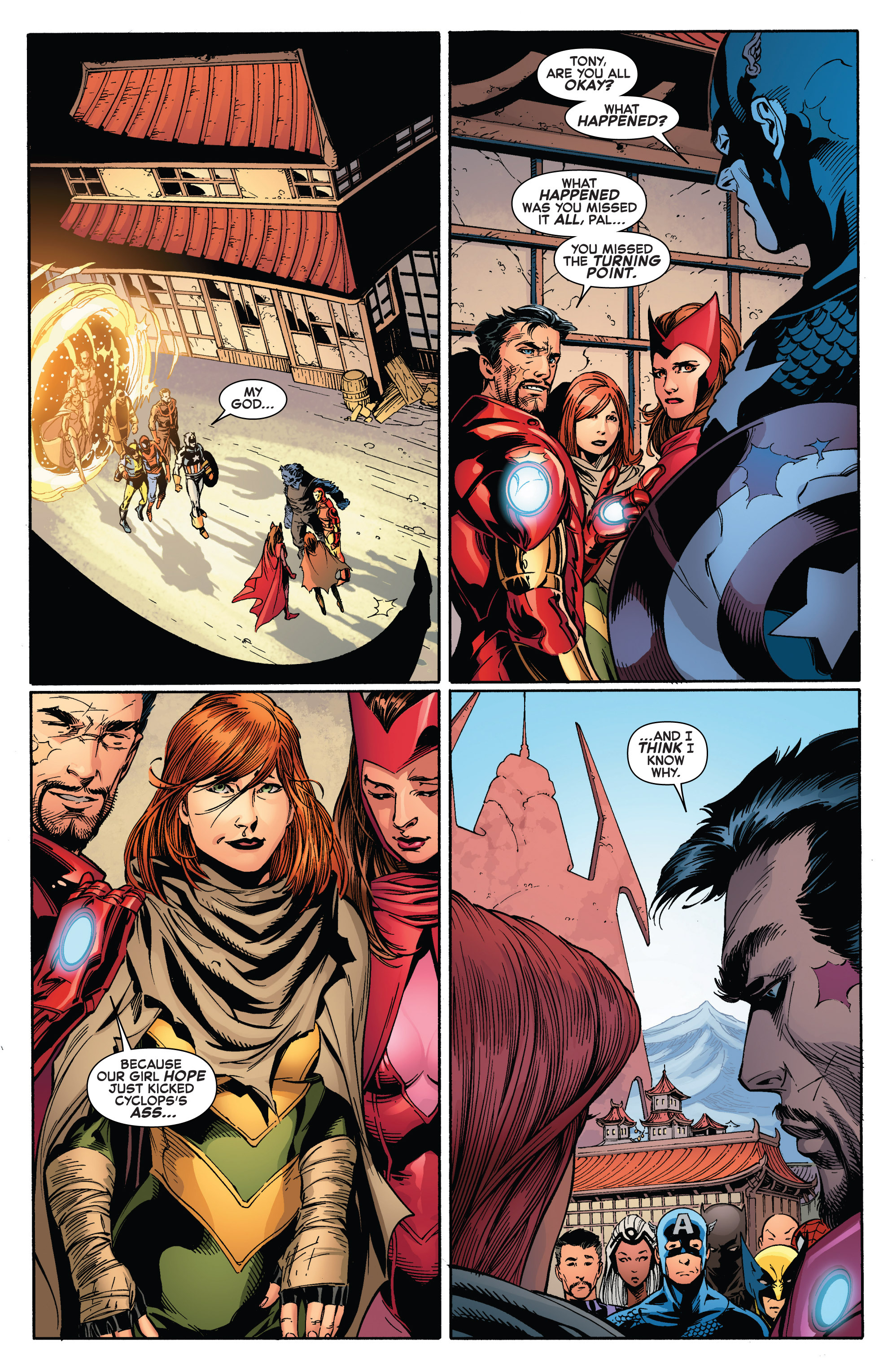 Read online Avengers Vs. X-Men comic -  Issue #10 - 22