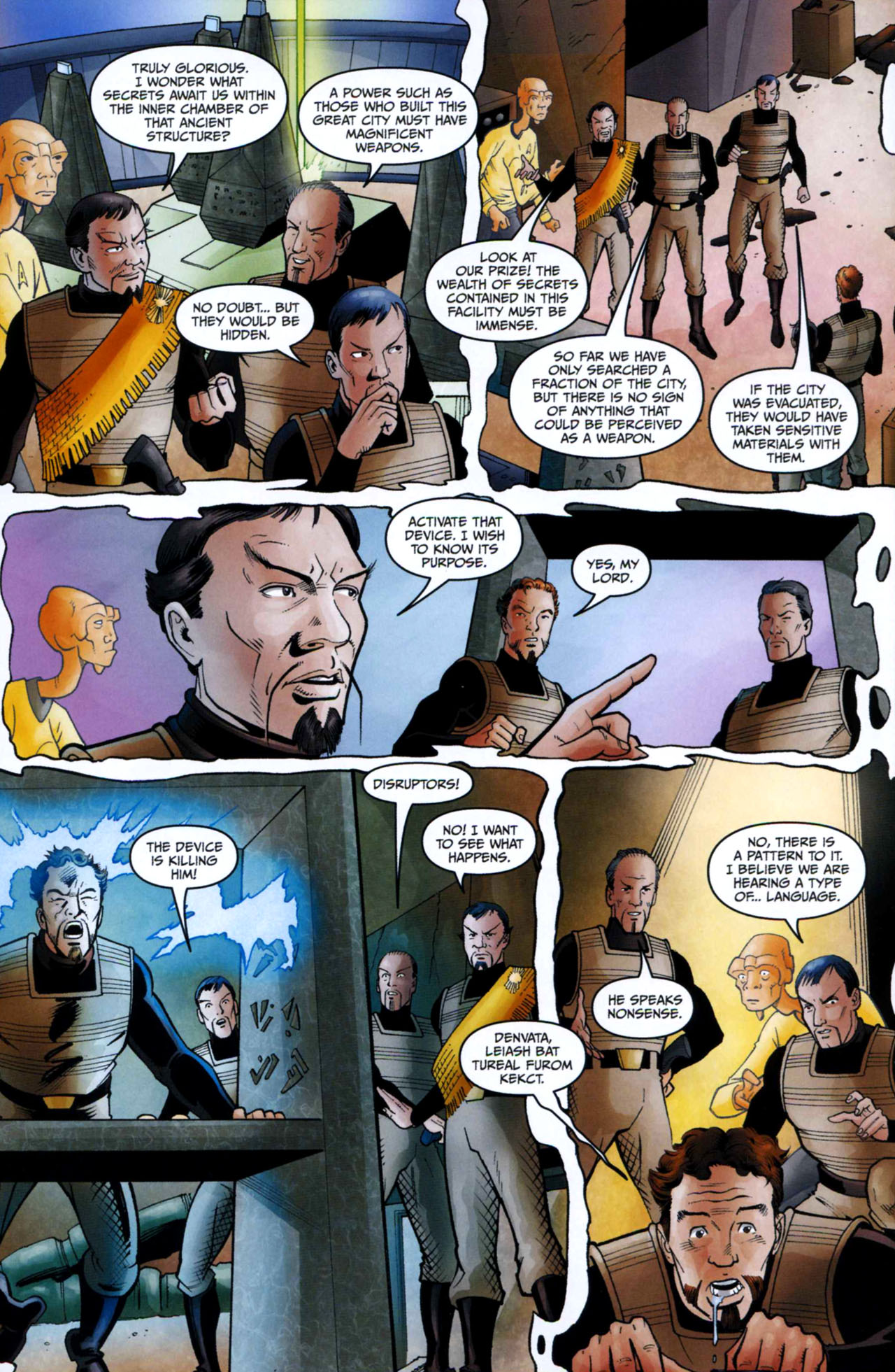 Read online Star Trek Year Four: The Enterprise Experiment comic -  Issue #4 - 16