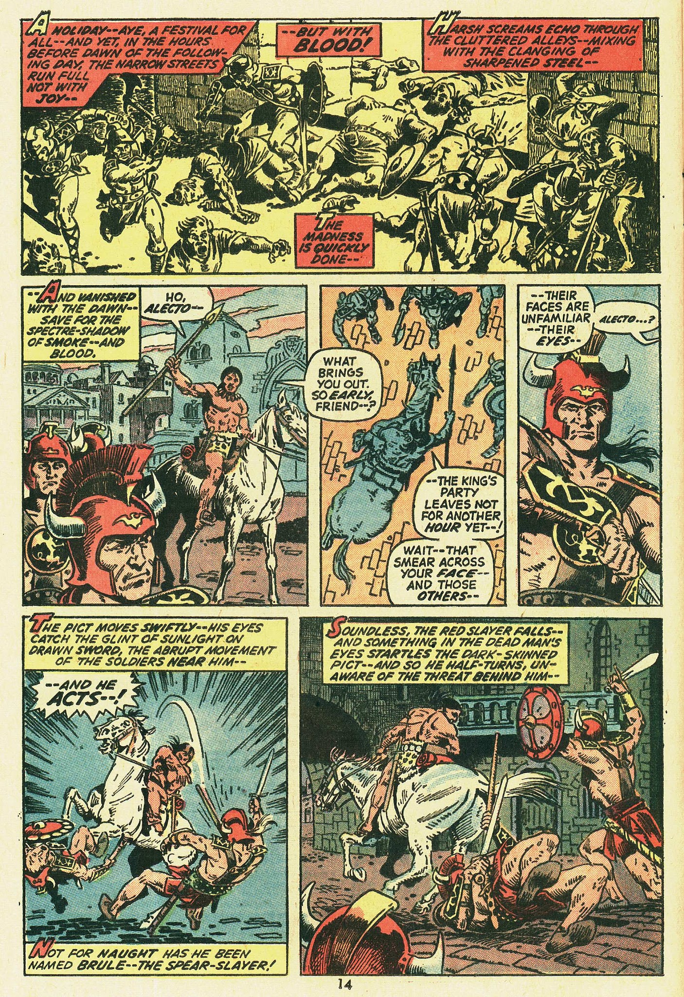 Read online Kull, the Conqueror (1971) comic -  Issue #4 - 10