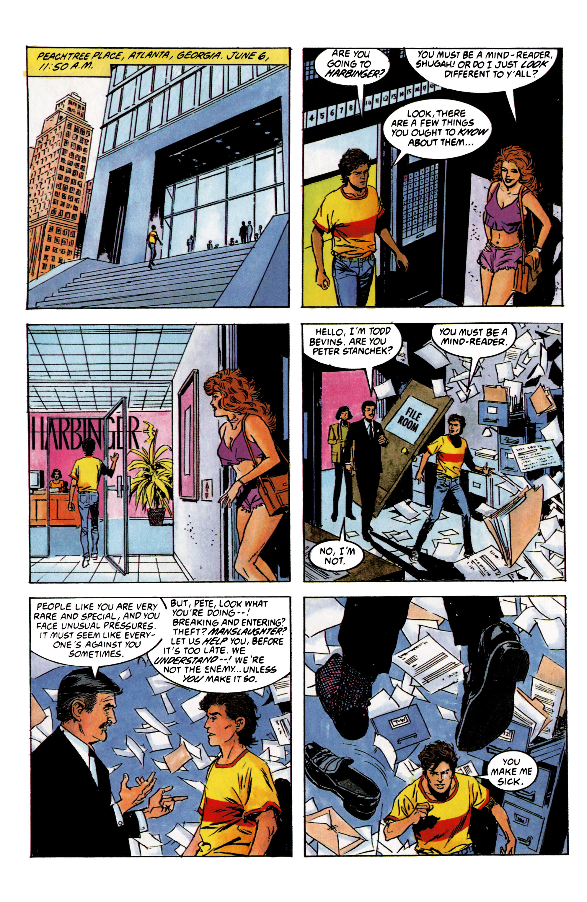 Read online Valiant Masters Harbinger comic -  Issue # TPB (Part 1) - 23