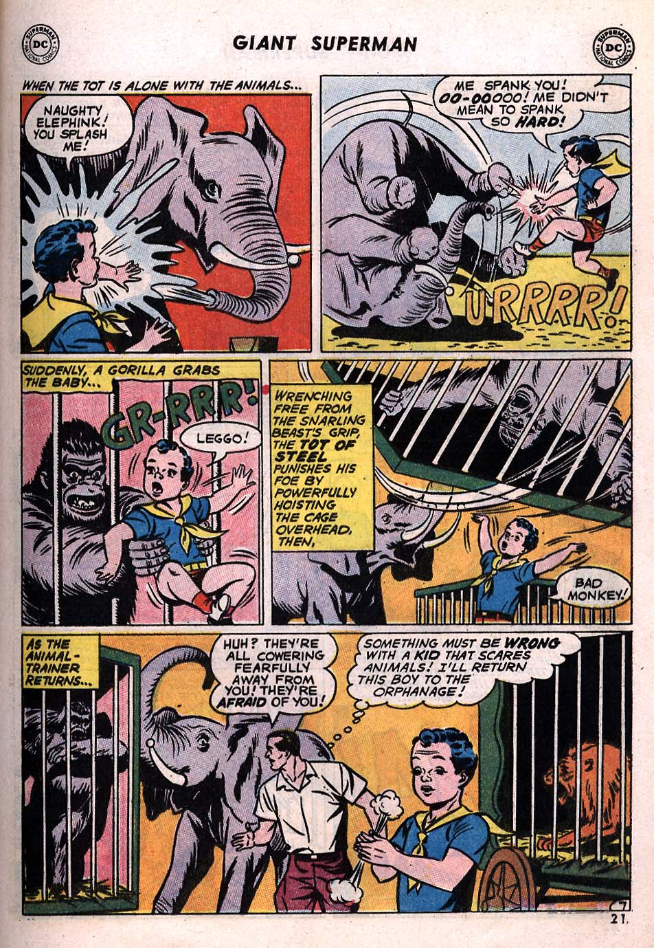 Read online Superman (1939) comic -  Issue #212 - 21