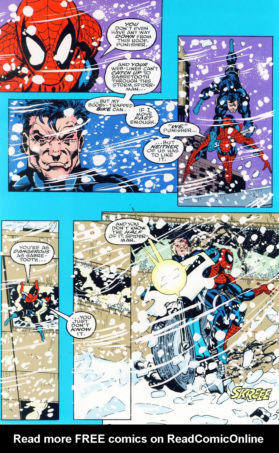 Read online Spider-Man, Punisher, Sabretooth: Designer Genes comic -  Issue # Full - 35