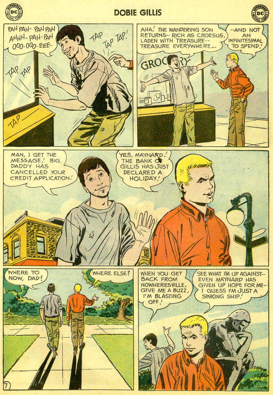 Read online Many Loves of Dobie Gillis comic -  Issue #1 - 9